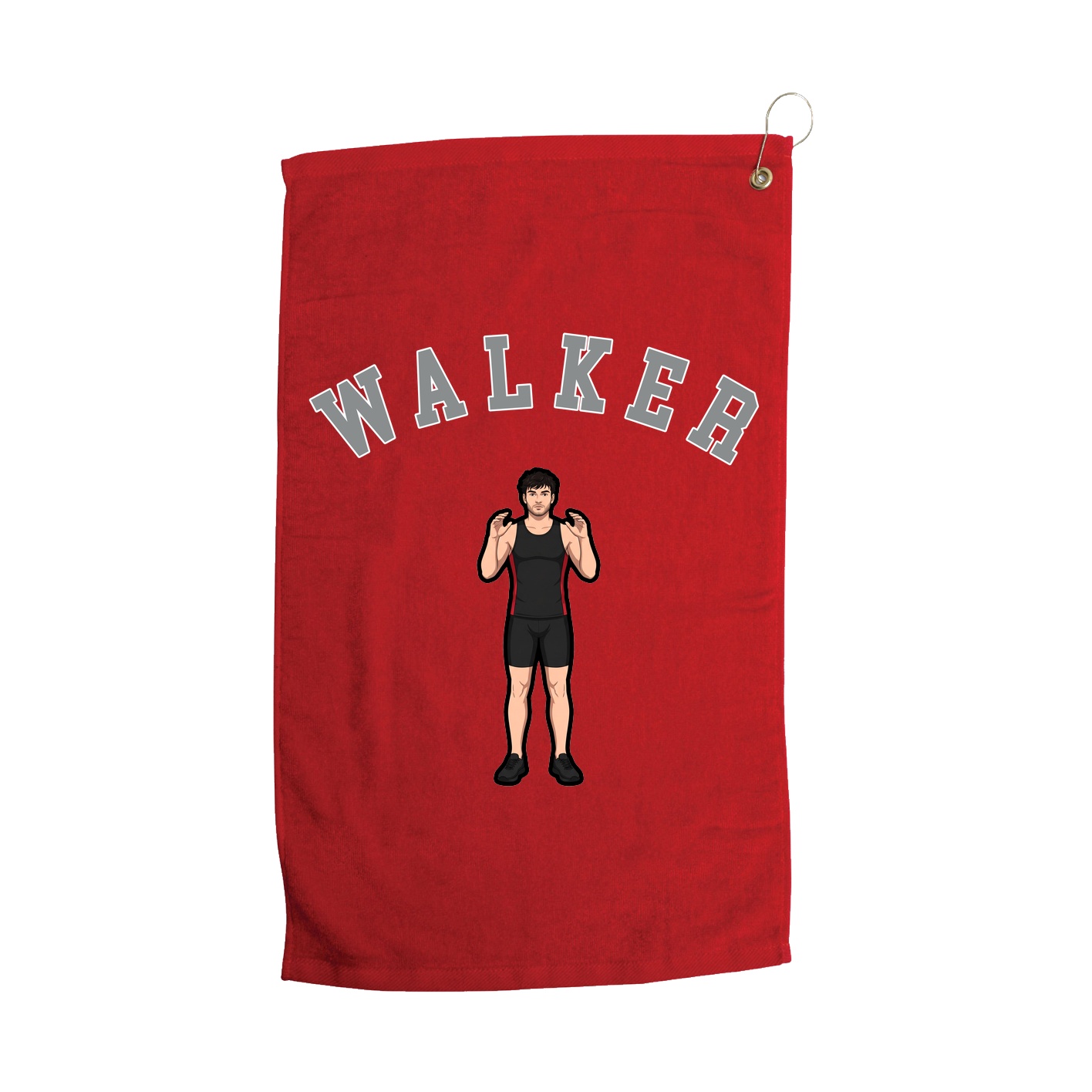 Golf Towel — Shirsey Arch in Red