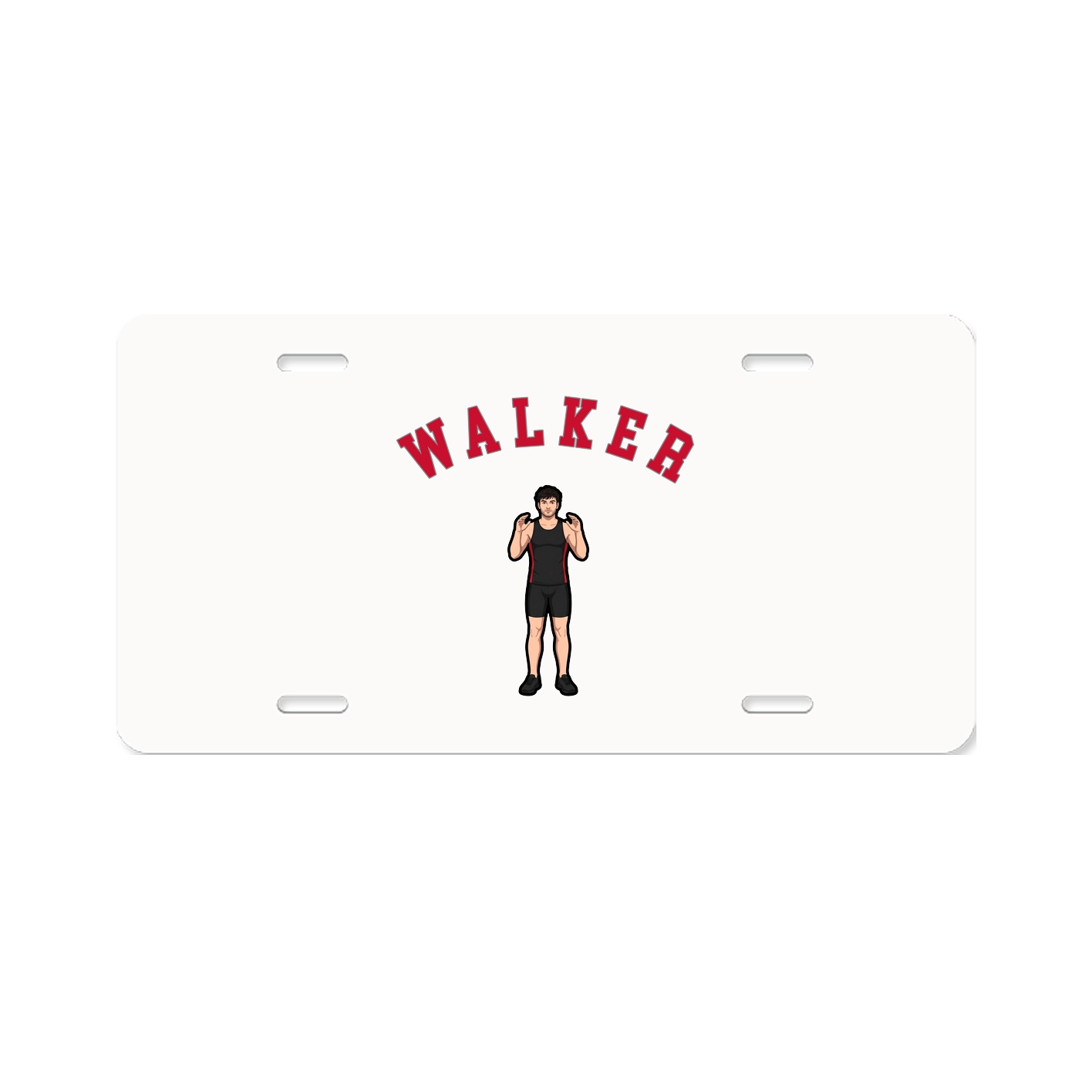 License Plate — Shirsey Arch in Classic