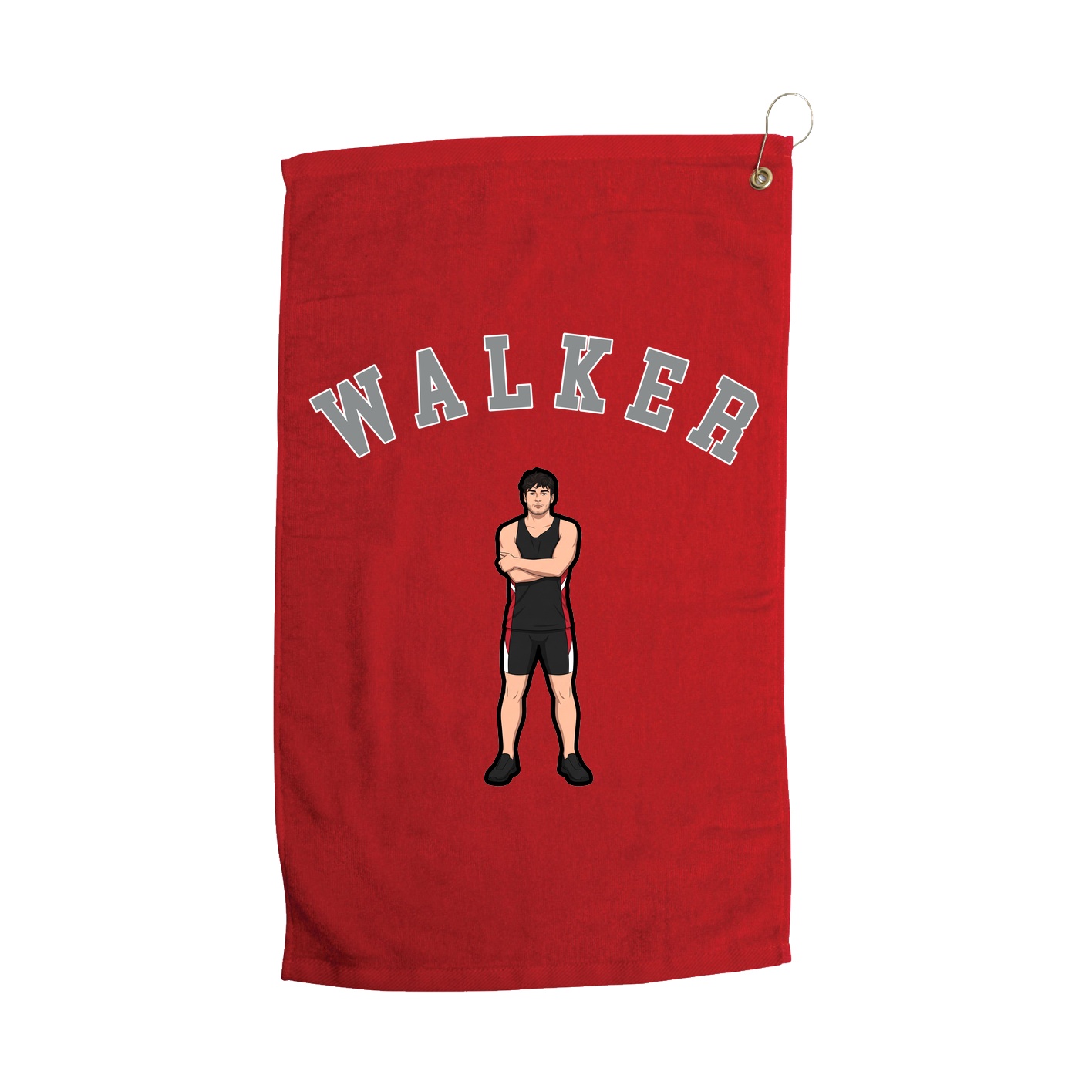 Golf Towel — Shirsey Arch in Red
