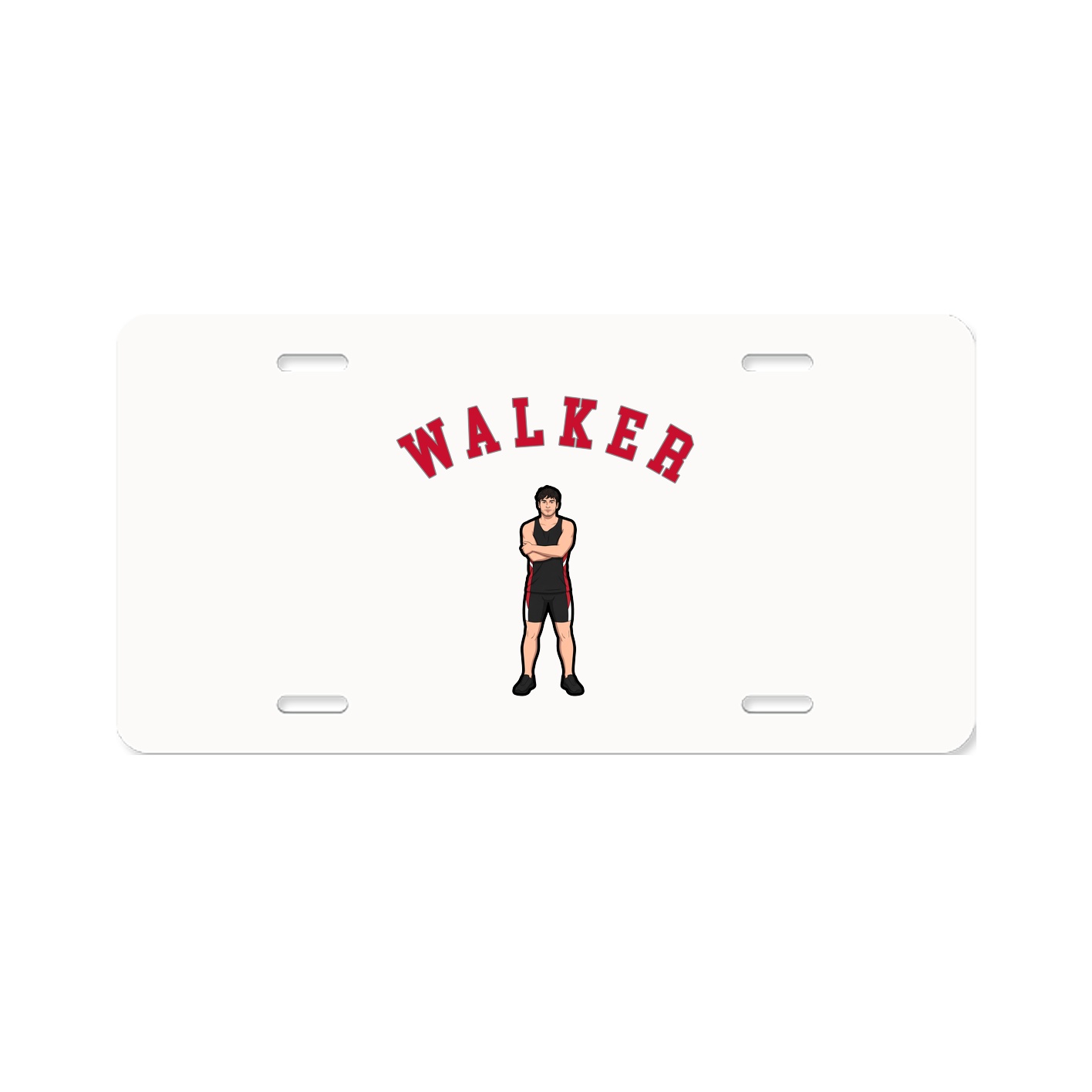 License Plate — Shirsey Arch in Classic