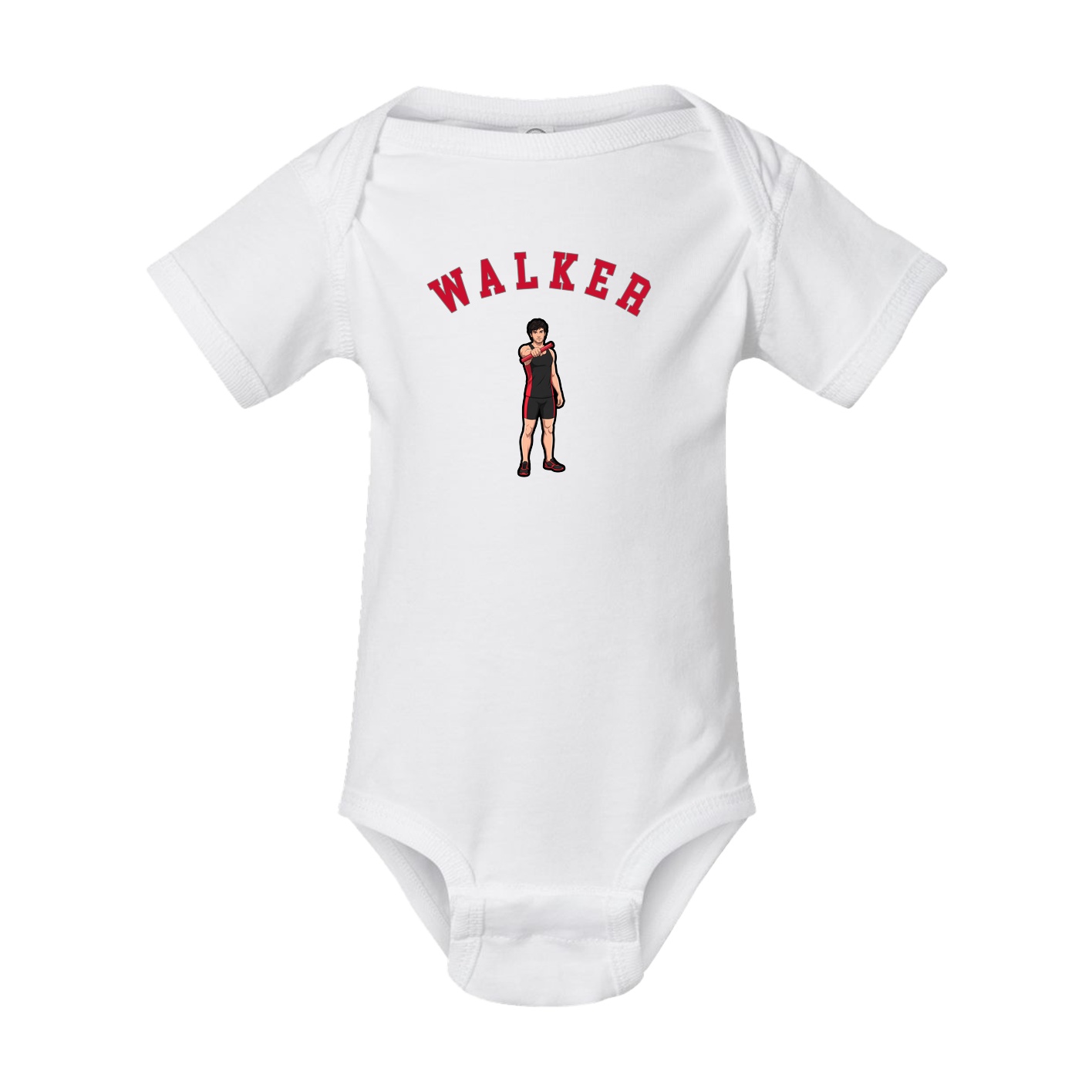 Baby Onesie — Shirsey Arch in White