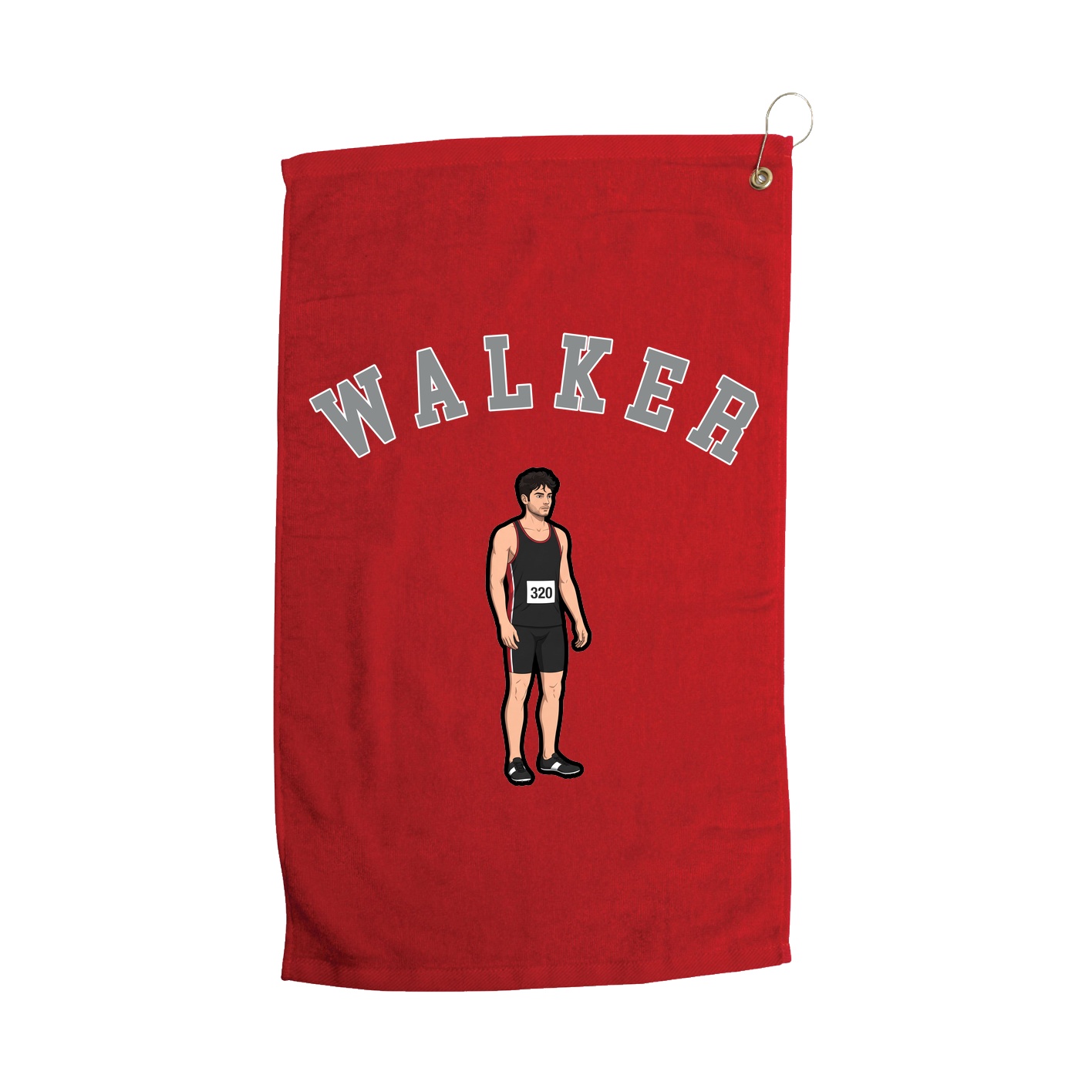 Golf Towel — Shirsey Arch in Red