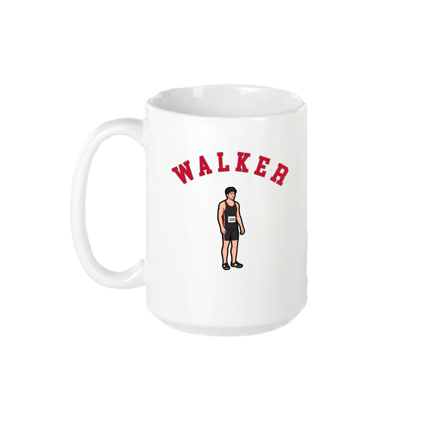 15oz Coffee Mug — Shirsey Arch in White