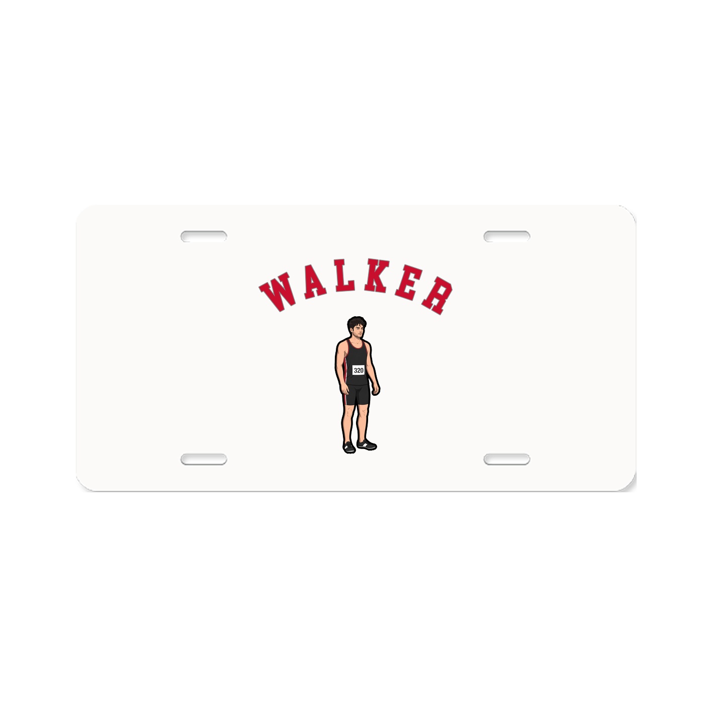 License Plate — Shirsey Arch in Classic