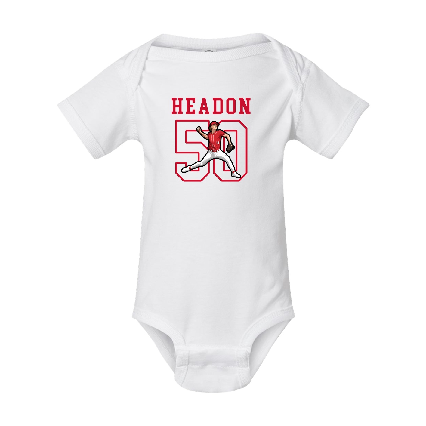 Baby Onesie — Shirsey in White