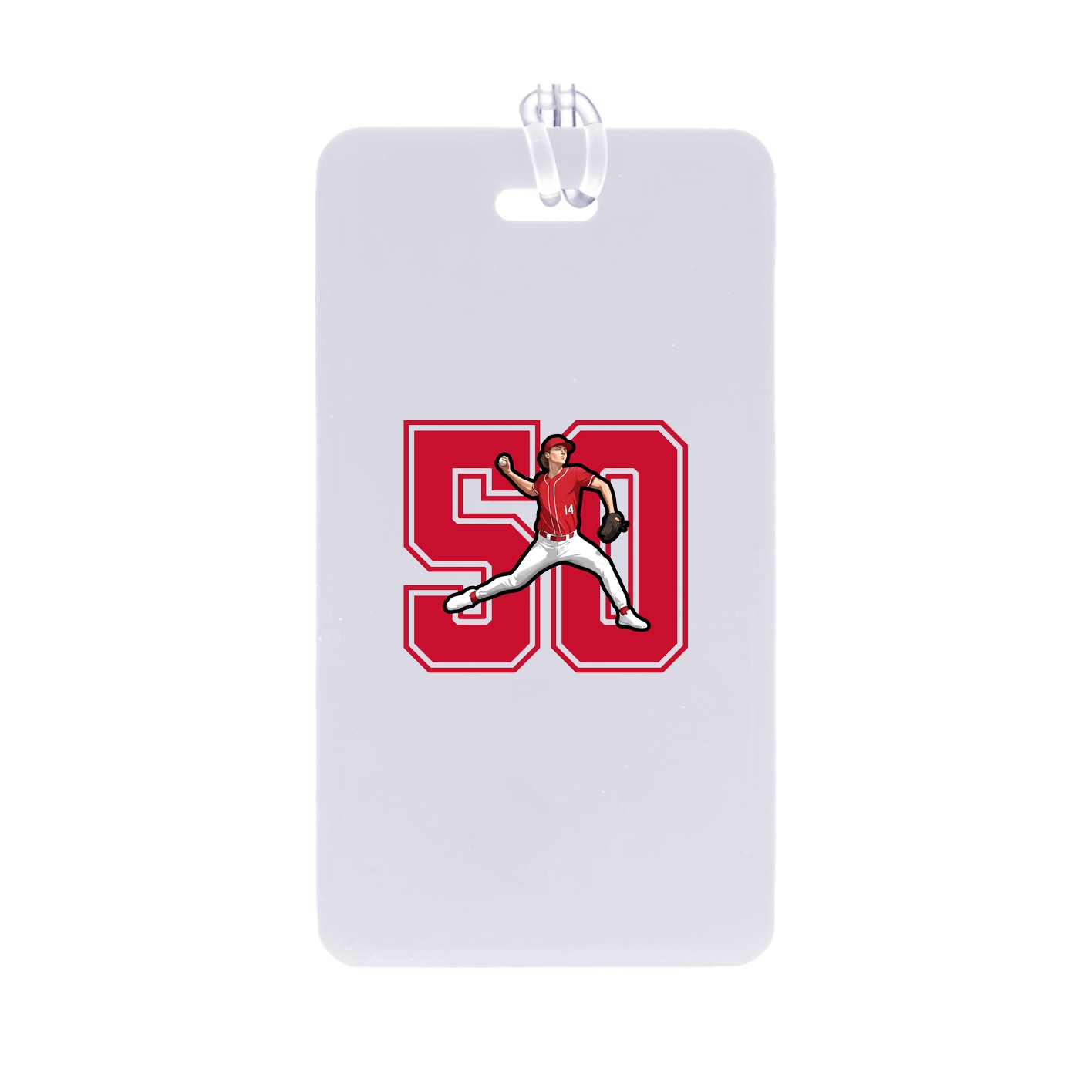 Bag Tag — Number in Classic