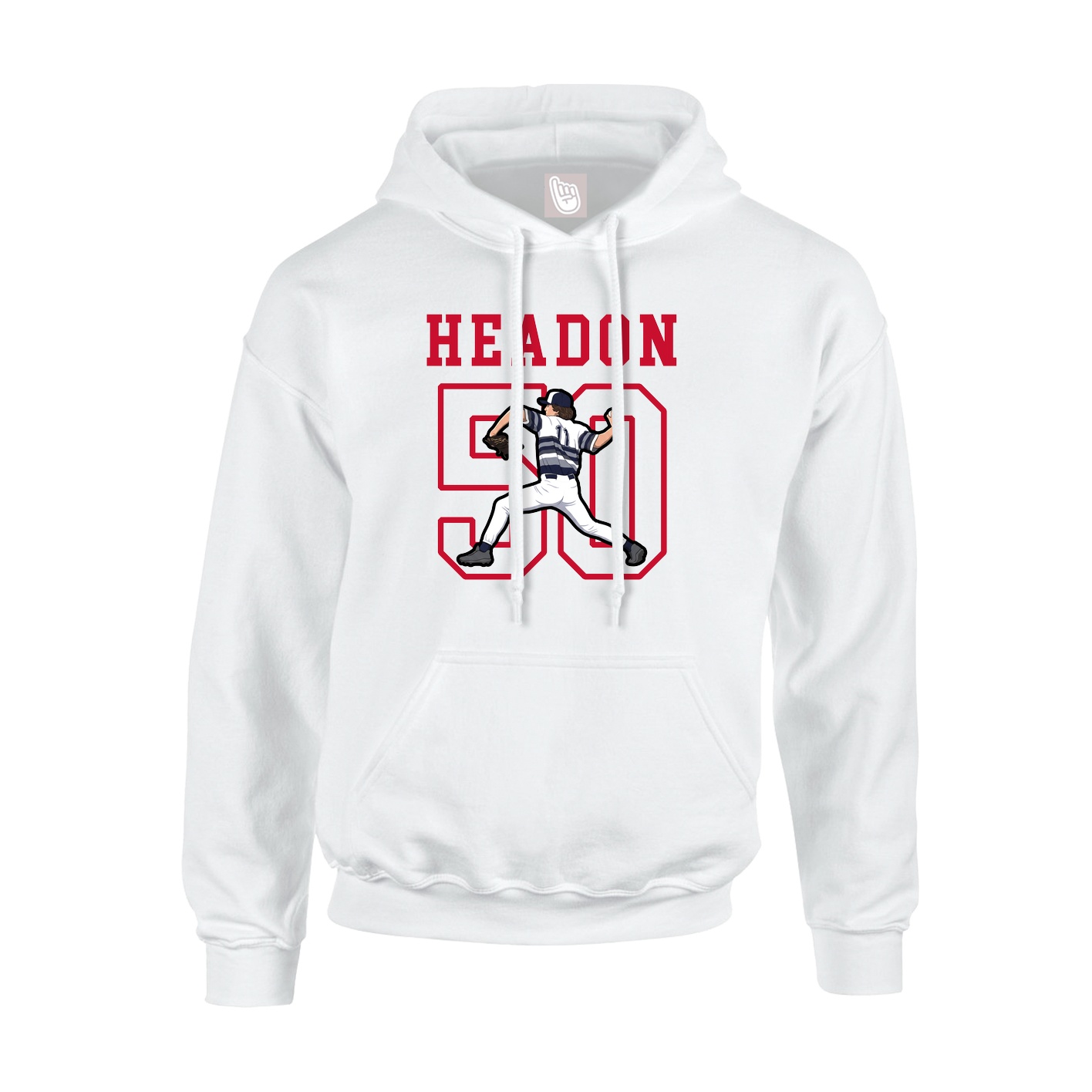 Youth Hoodie — Shirsey in White