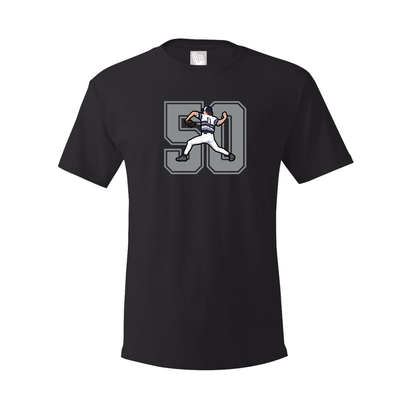 Youth Tee — Number in Black