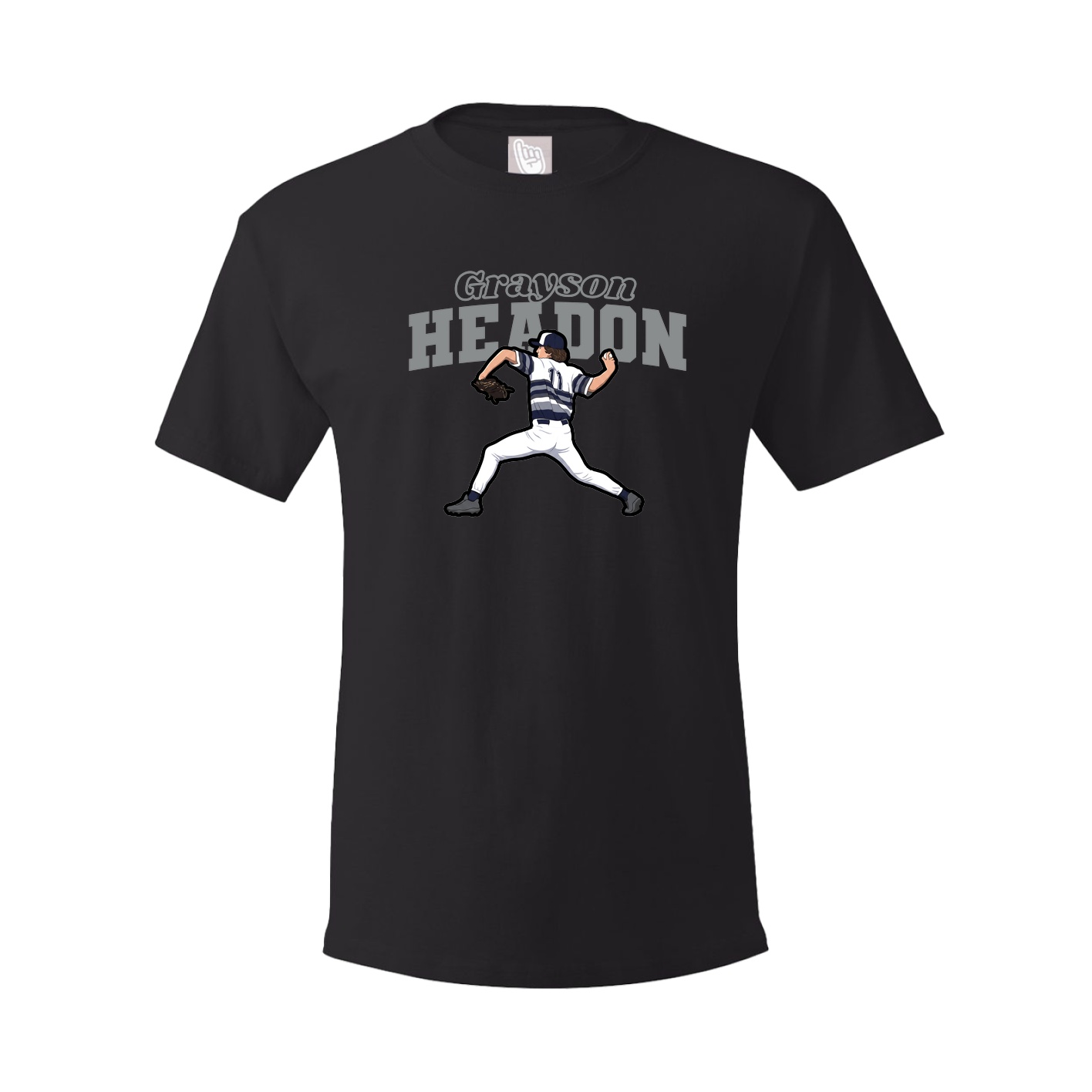 Tee — Name Arch in Black