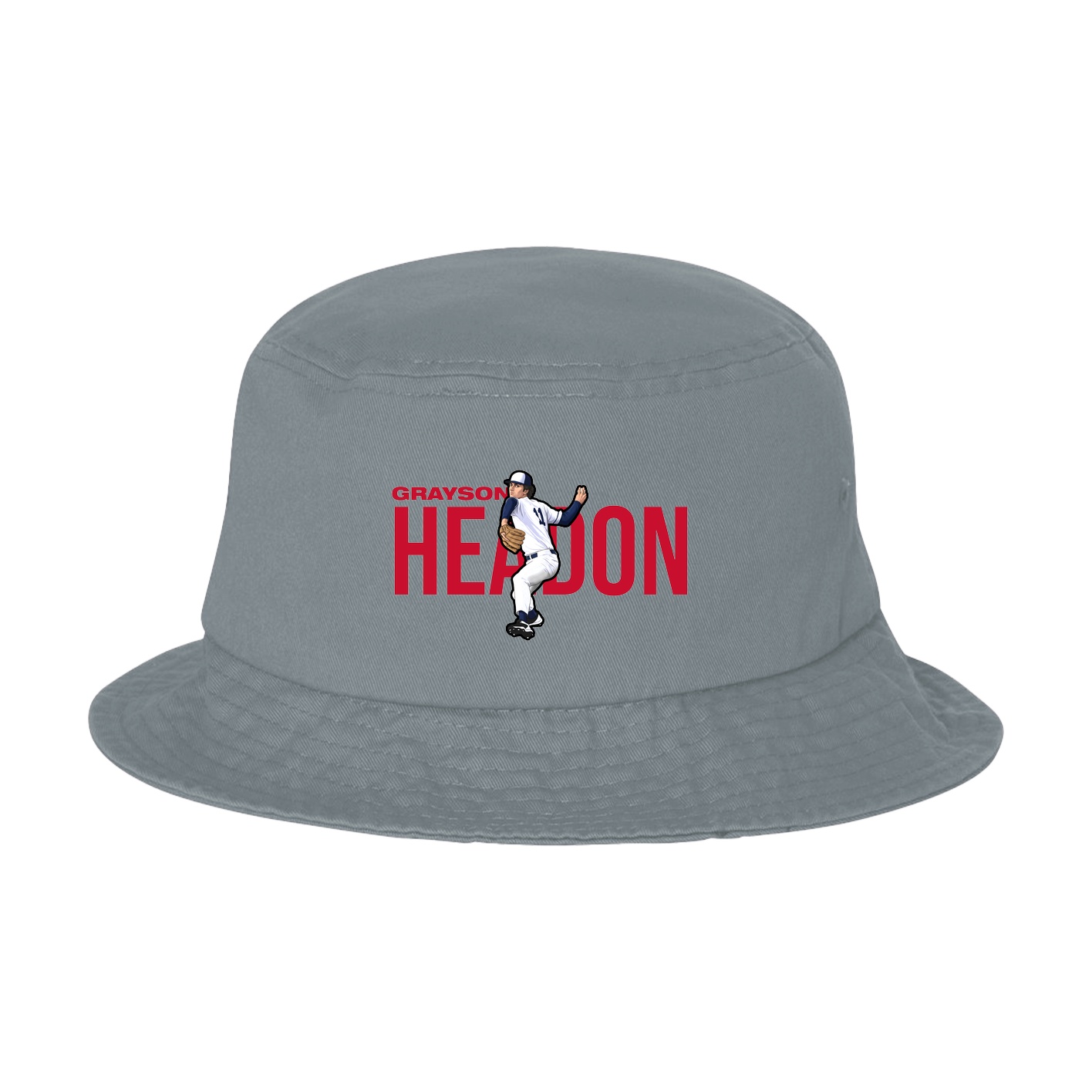 Bucket Cap — Player Name in Grey
