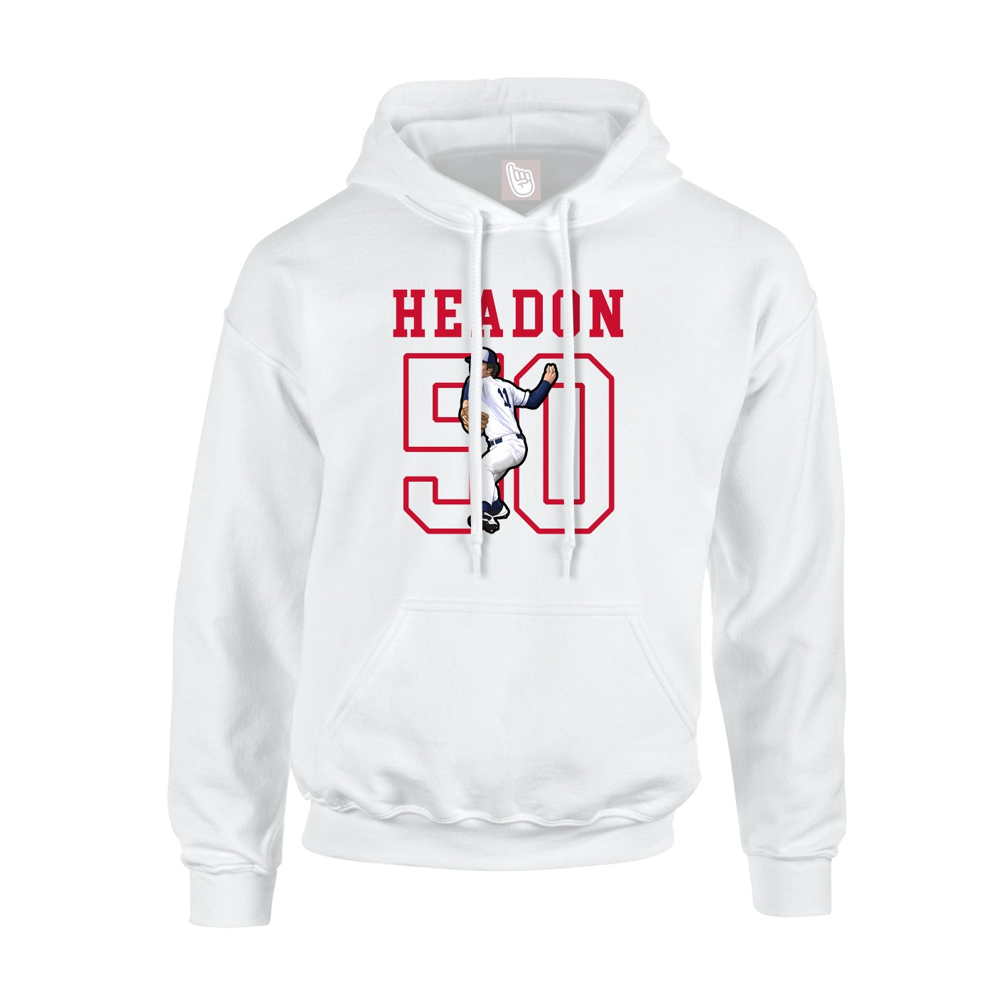 Hoodie — Shirsey in White