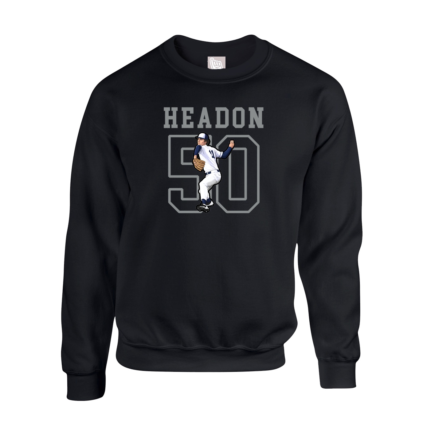 Fleece Crew — Shirsey in Black