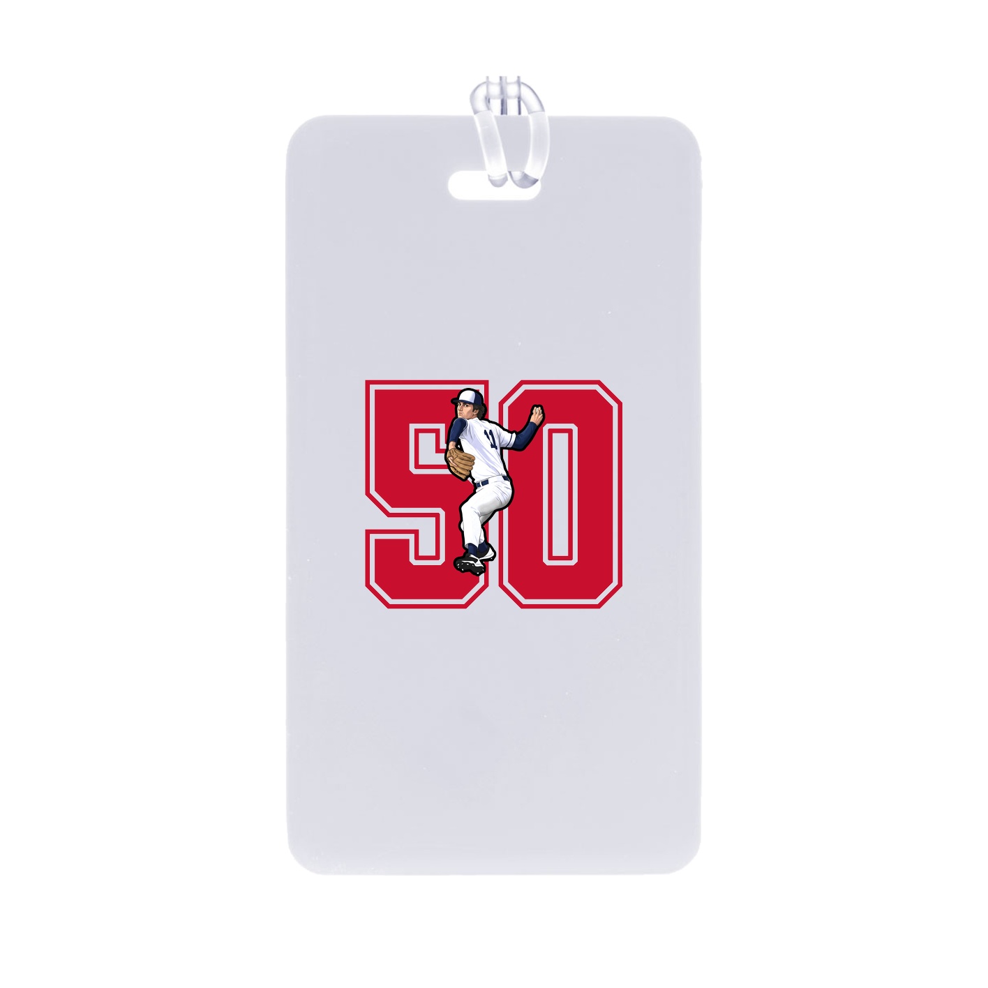 Bag Tag — Number in Classic