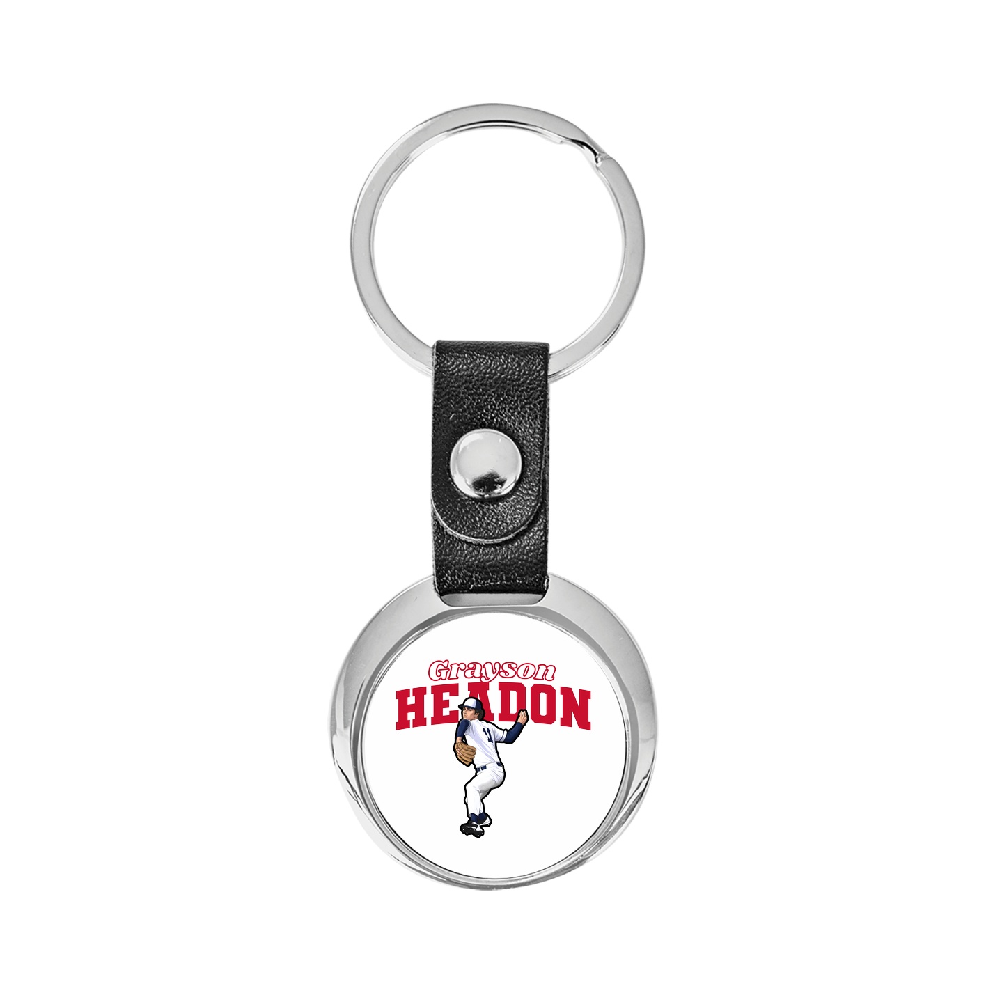 Key Chain — Name Arch in Classic