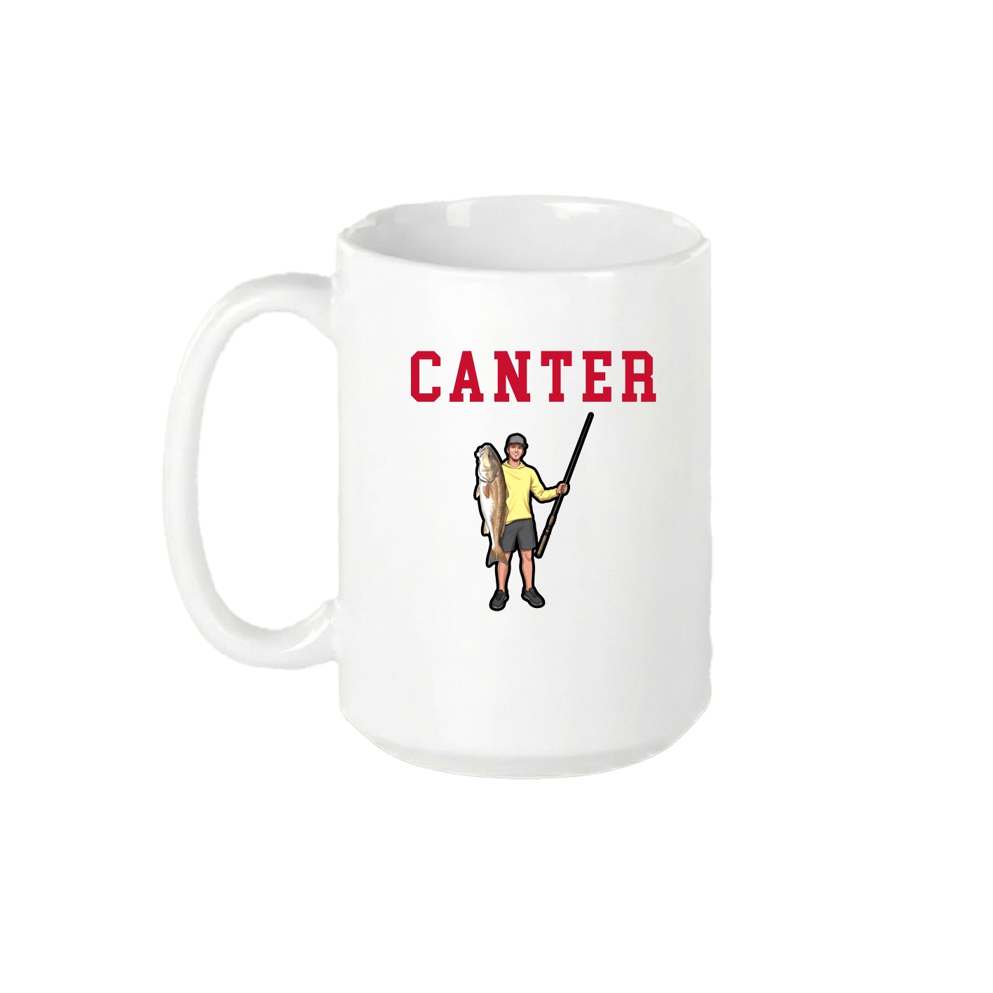 15oz Coffee Mug — Shirsey in White