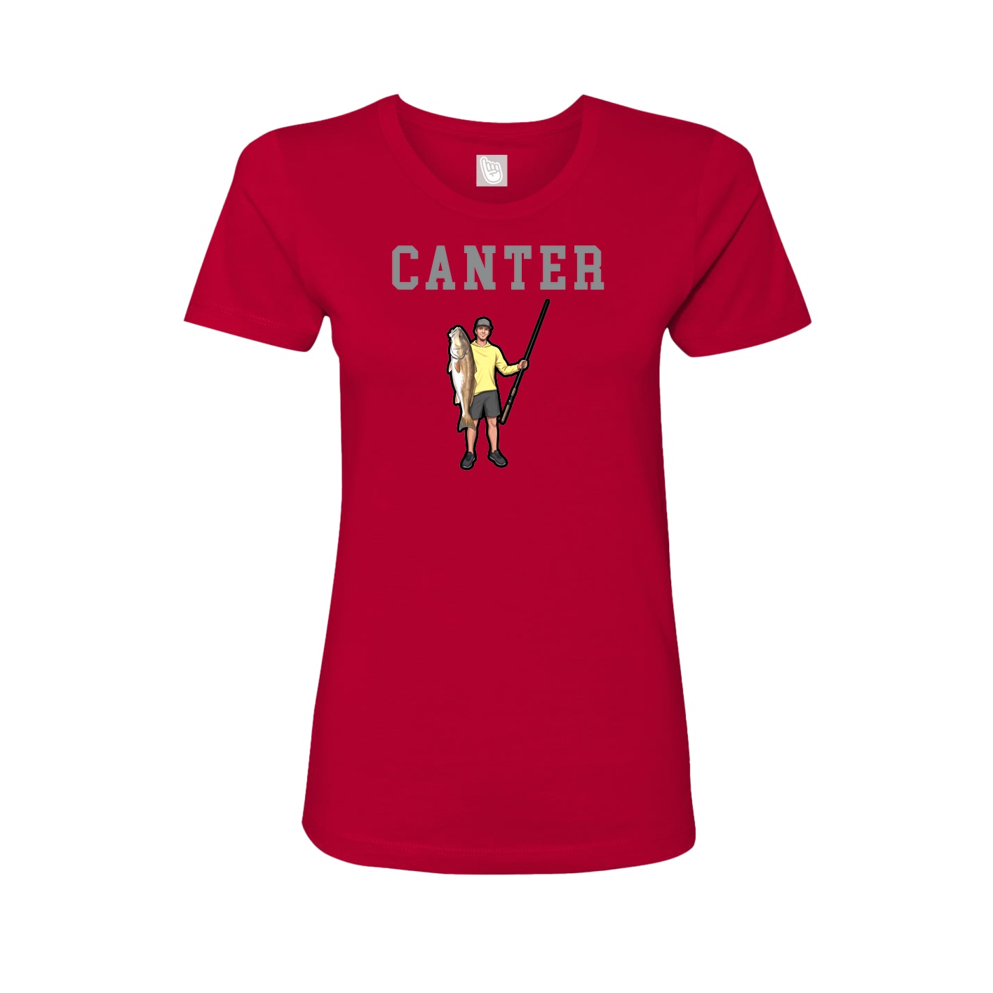 Fitted Women's Tee — Shirsey in Red