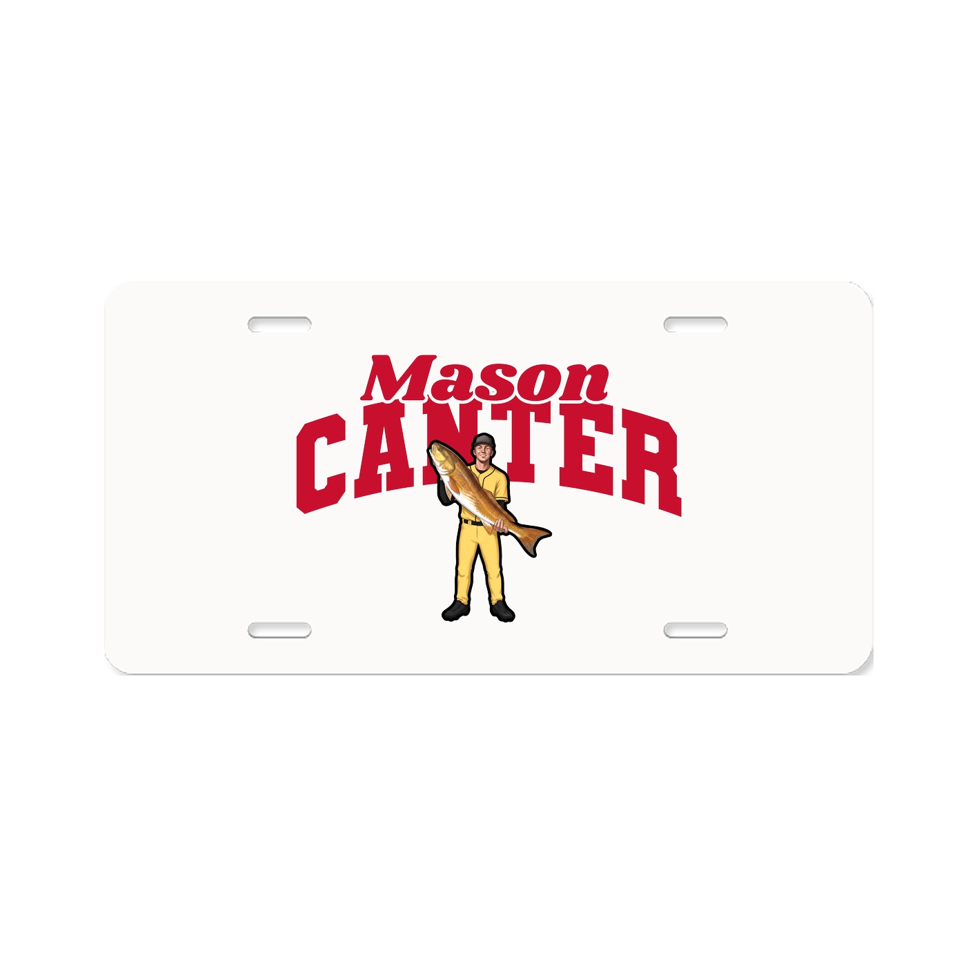 License Plate — Signature Arch in Classic