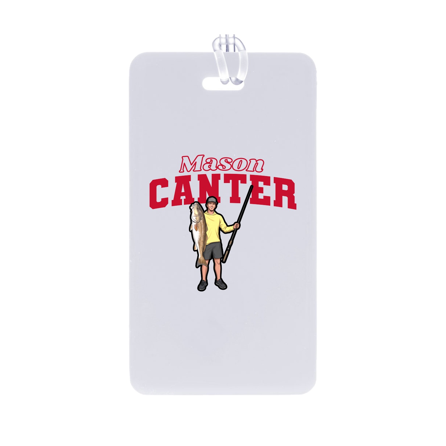 Bag Tag — Name Arch in Classic