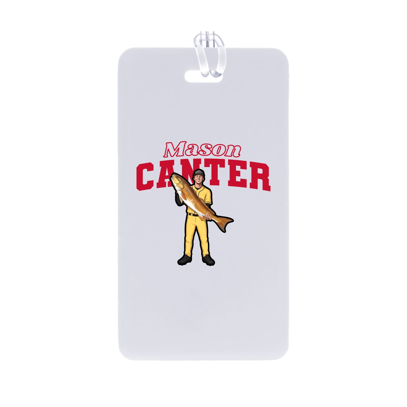 Bag Tag — Name Arch in Classic