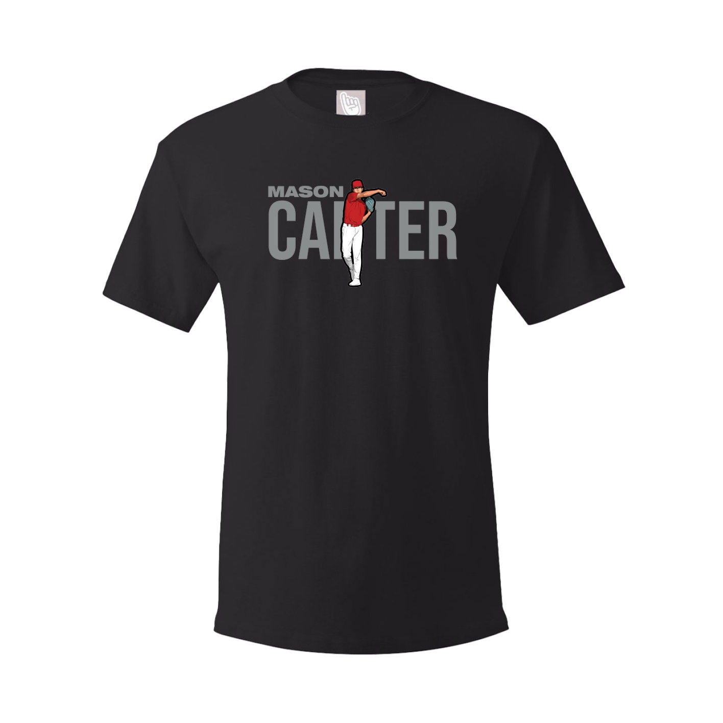 Youth Tee — Player Name in Black