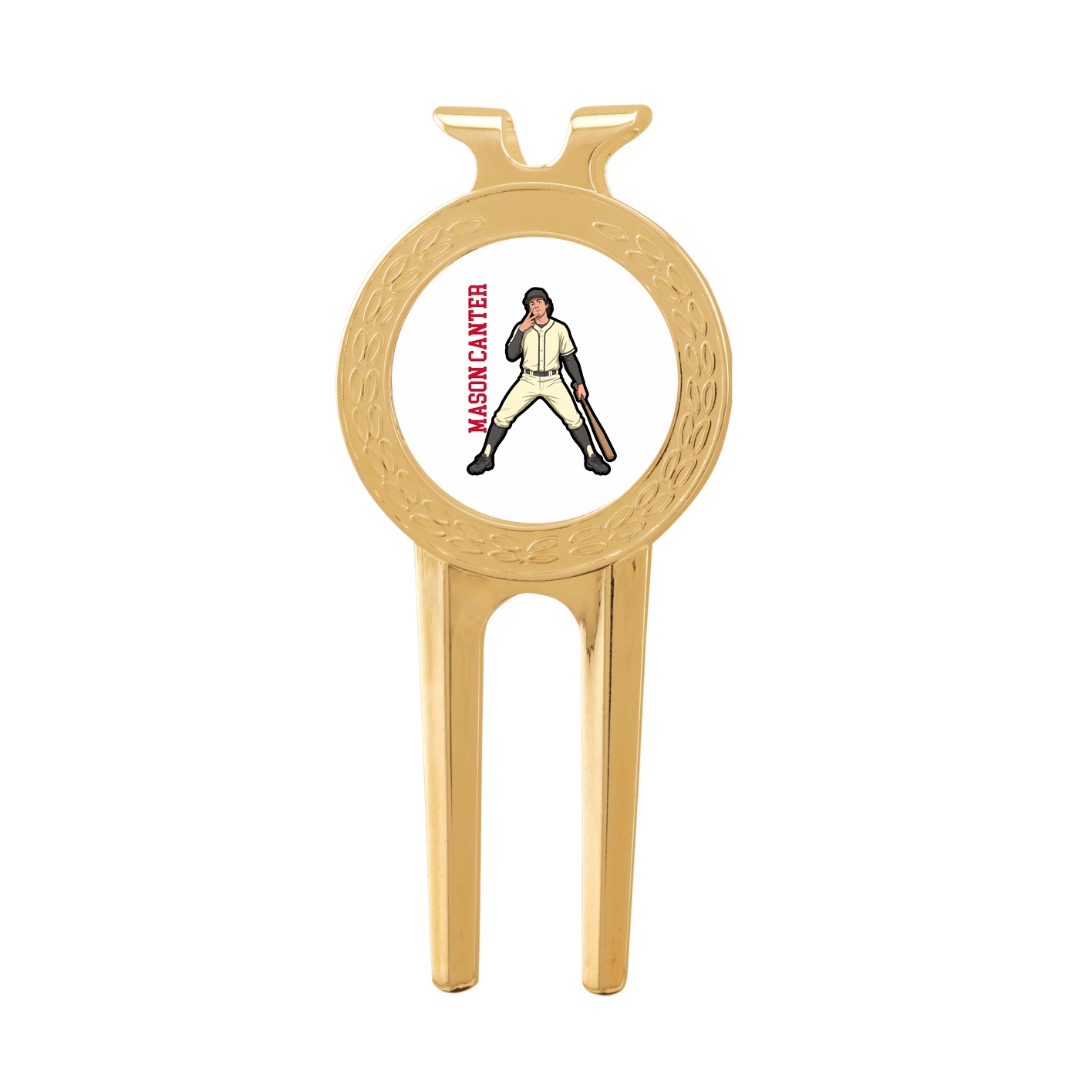 Divot Tool with Ball Marker — Name Vertical in Classic