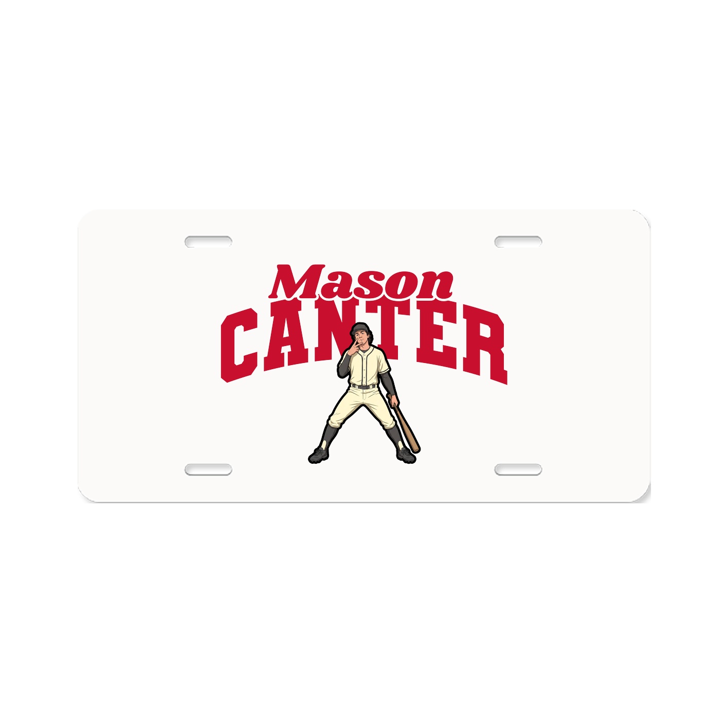 License Plate — Signature Arch in Classic