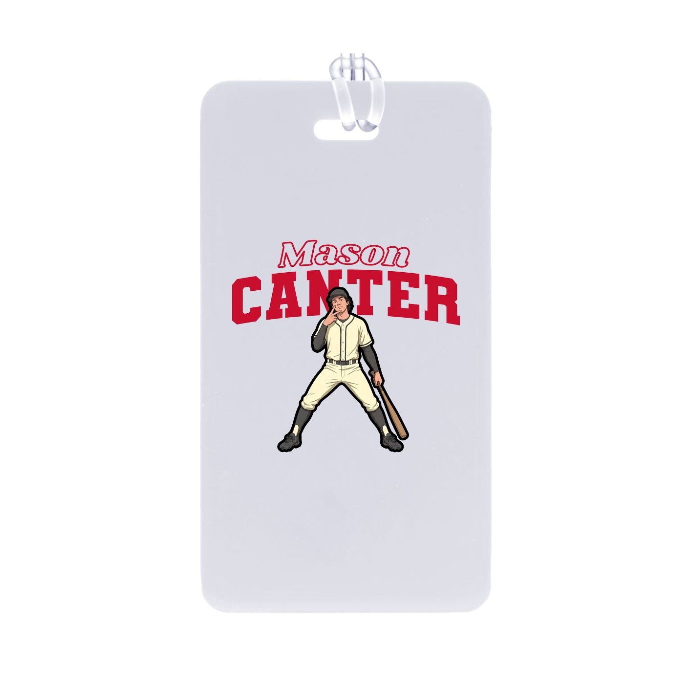 Bag Tag — Name Arch in Classic