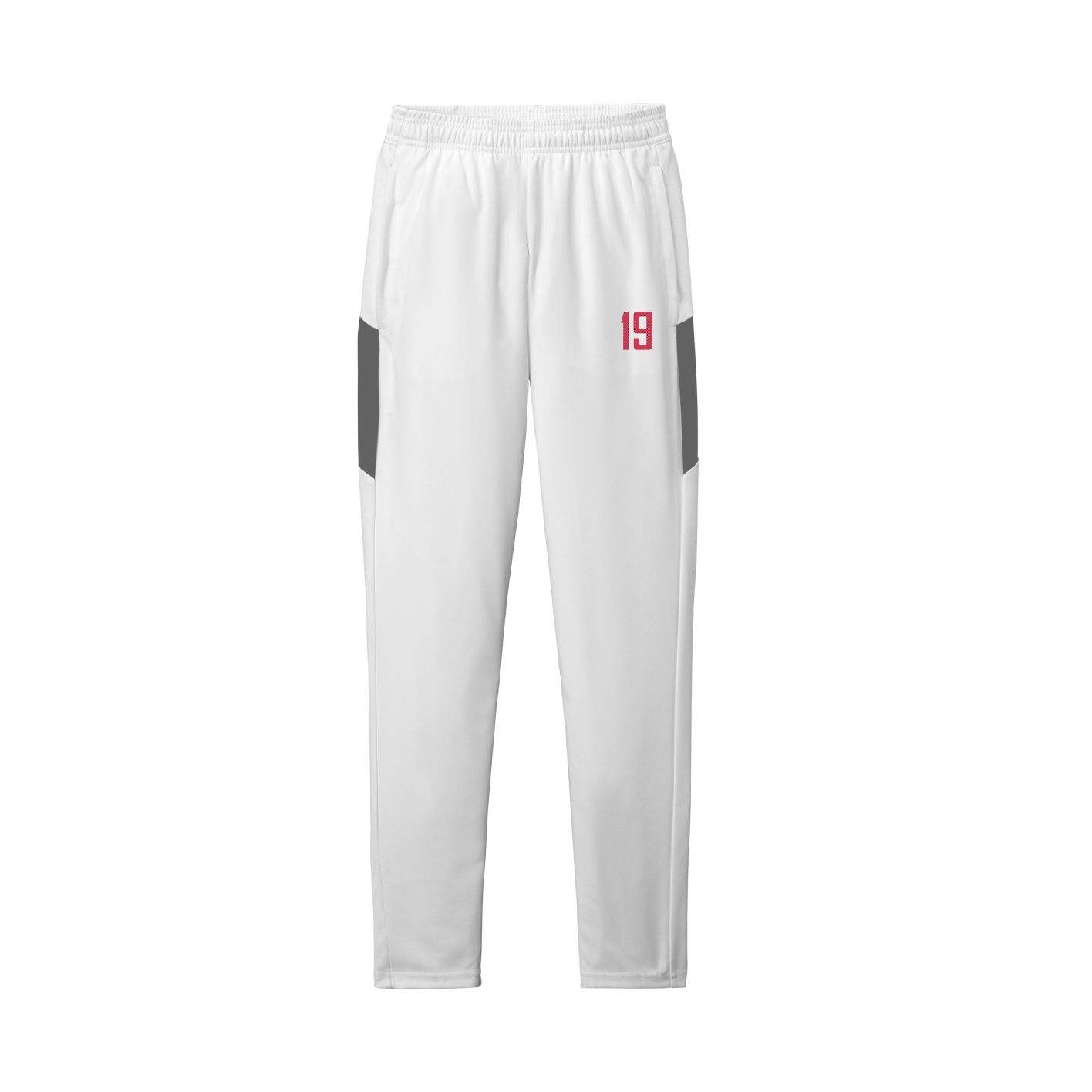 Team Travel Pant — Front Shirsy in White/Grey