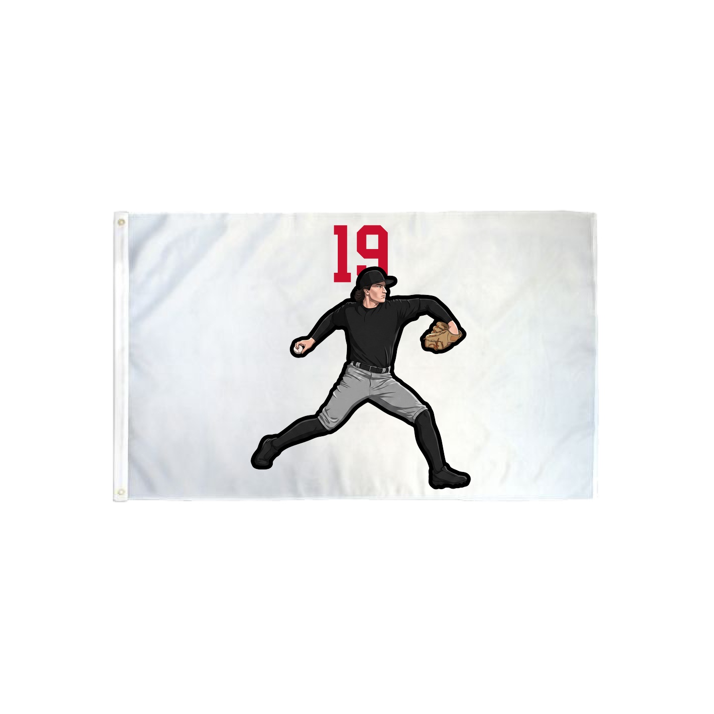 3x5 Flag — Number Top in Classic