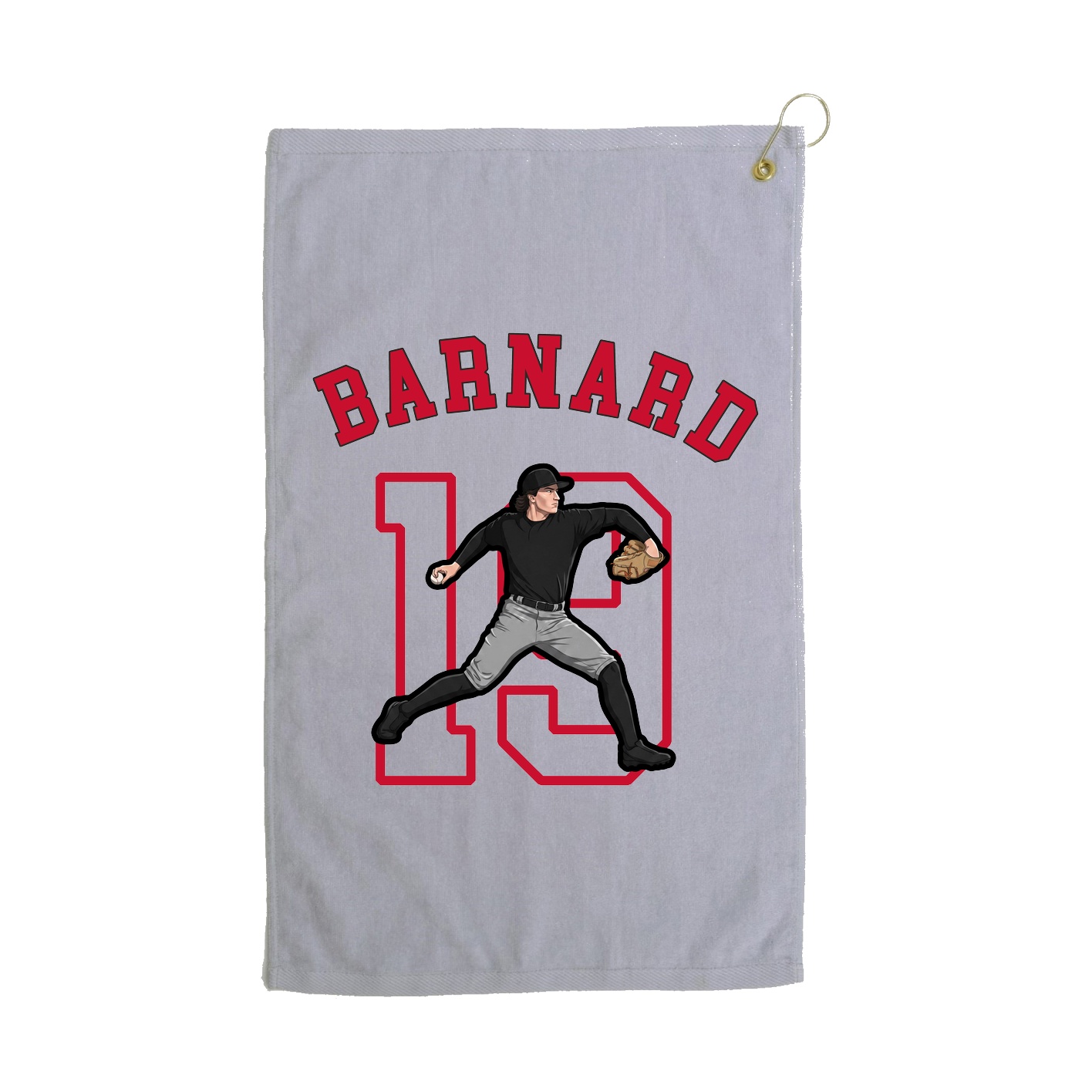 Golf Towel — Shirsey Arch in Grey