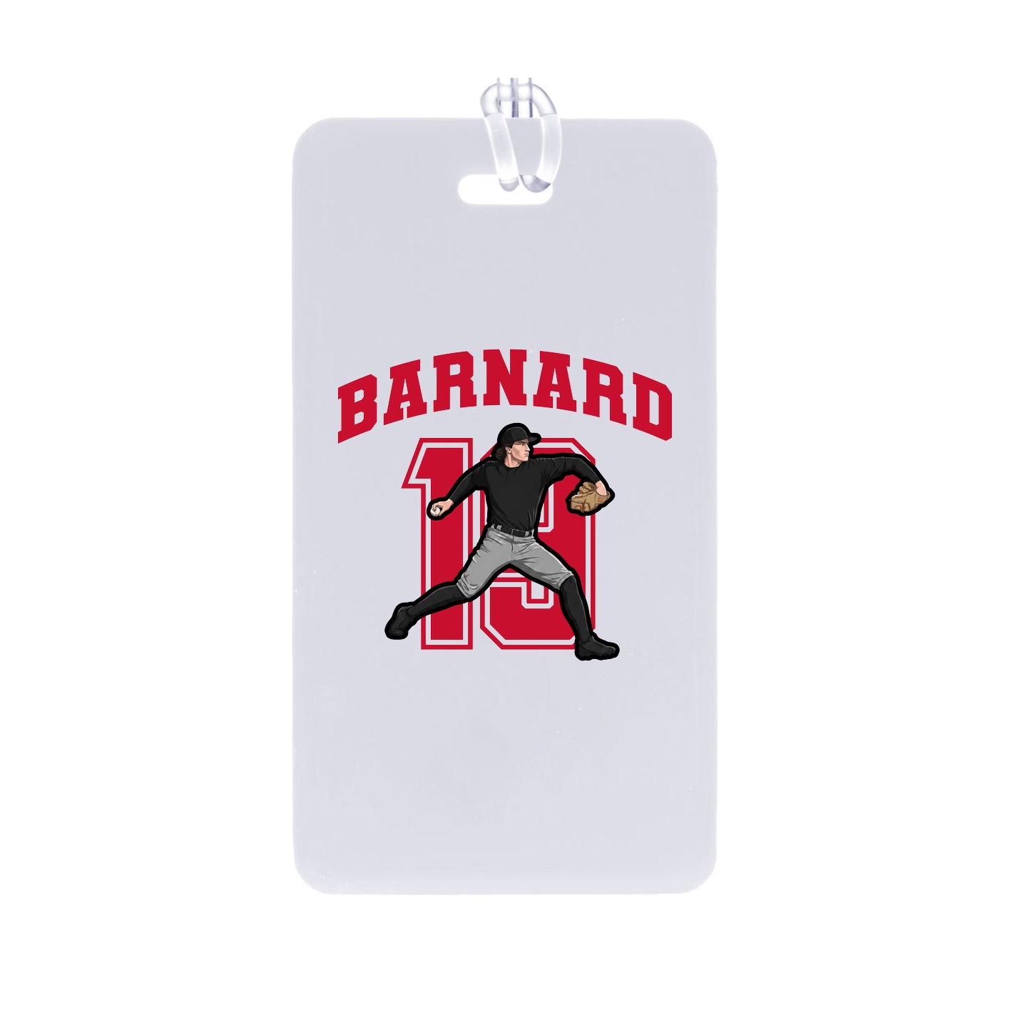 Bag Tag — Number in Classic