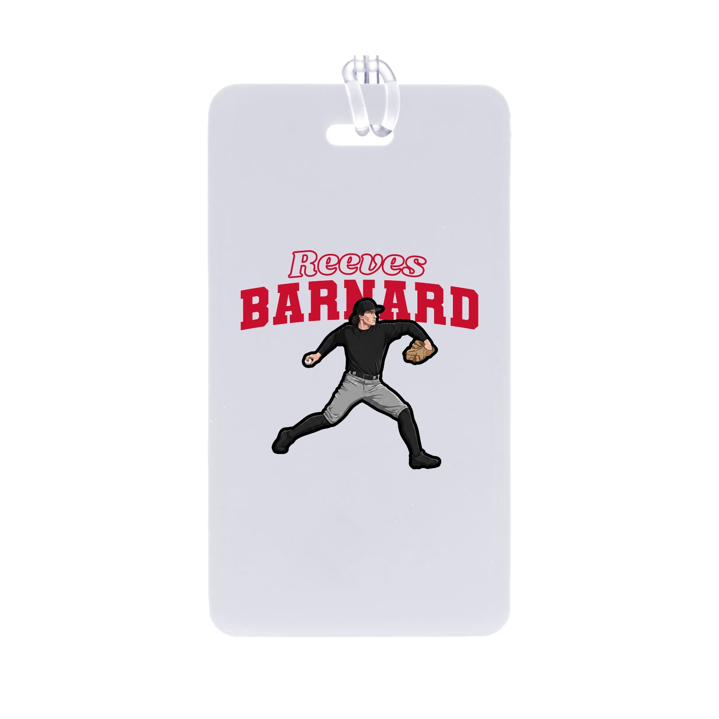 Bag Tag — Name Arch in Classic