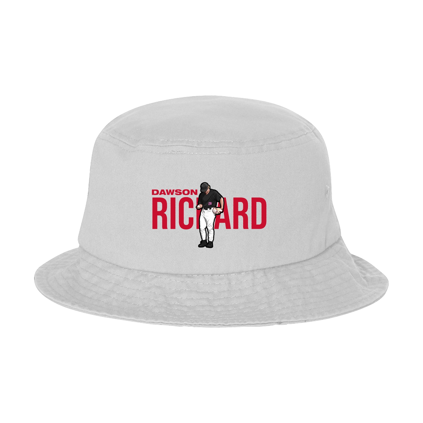 Bucket Cap — Player Name in White