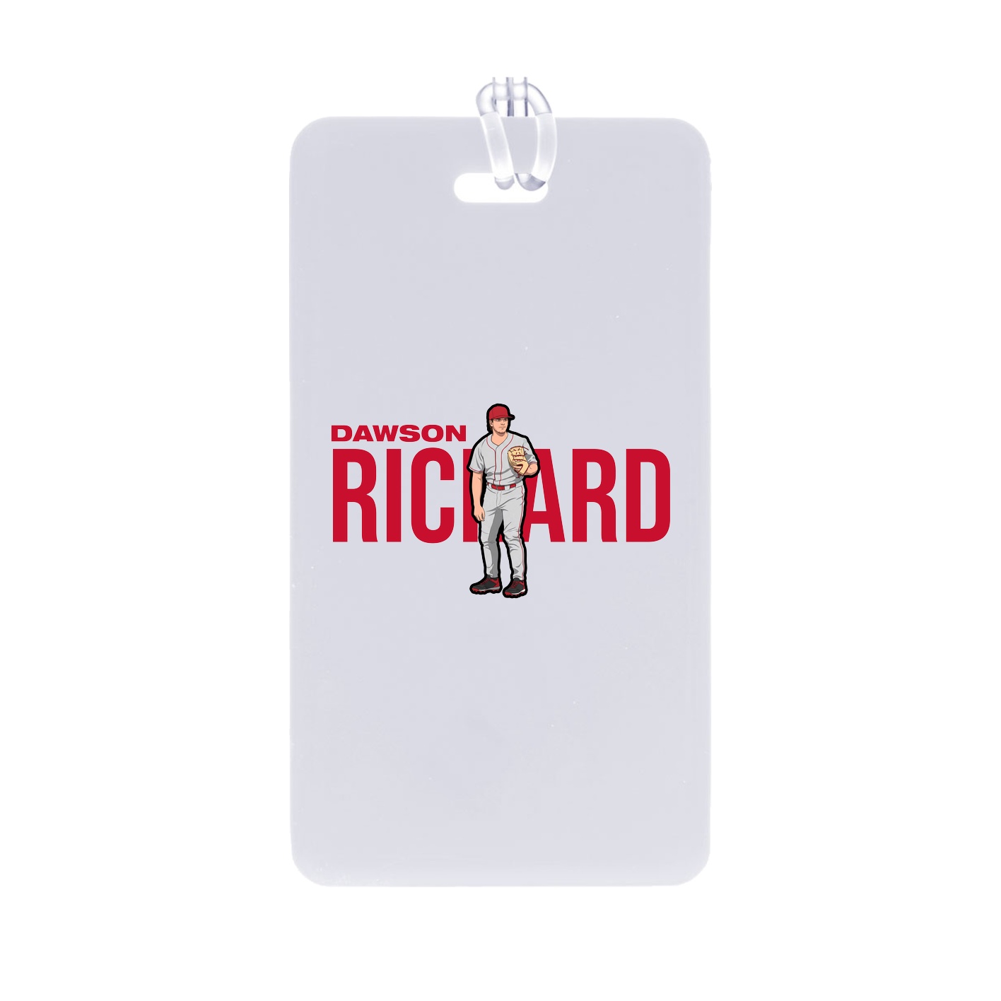 Bag Tag — Player Name in Classic