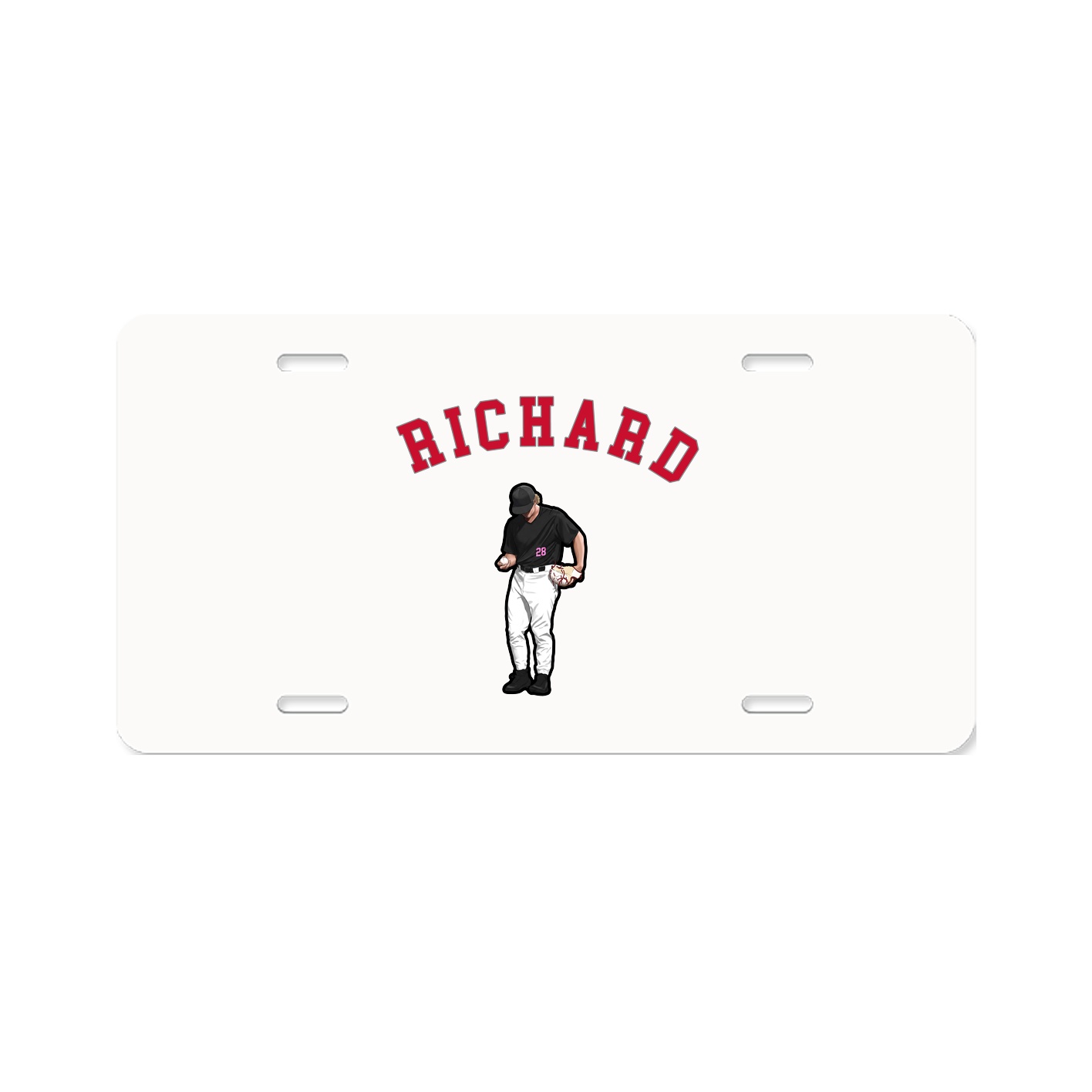 License Plate — Shirsey Arch in Classic