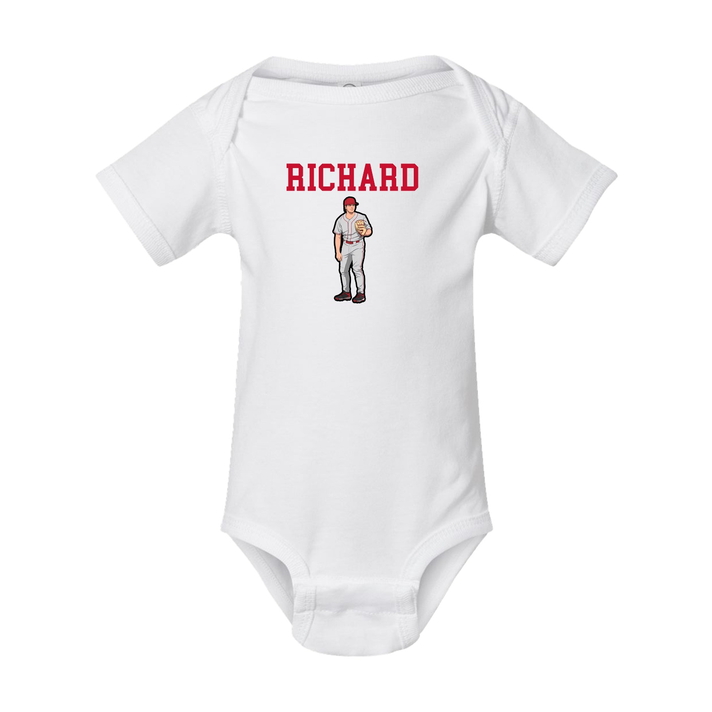 Baby Onesie — Shirsey in White