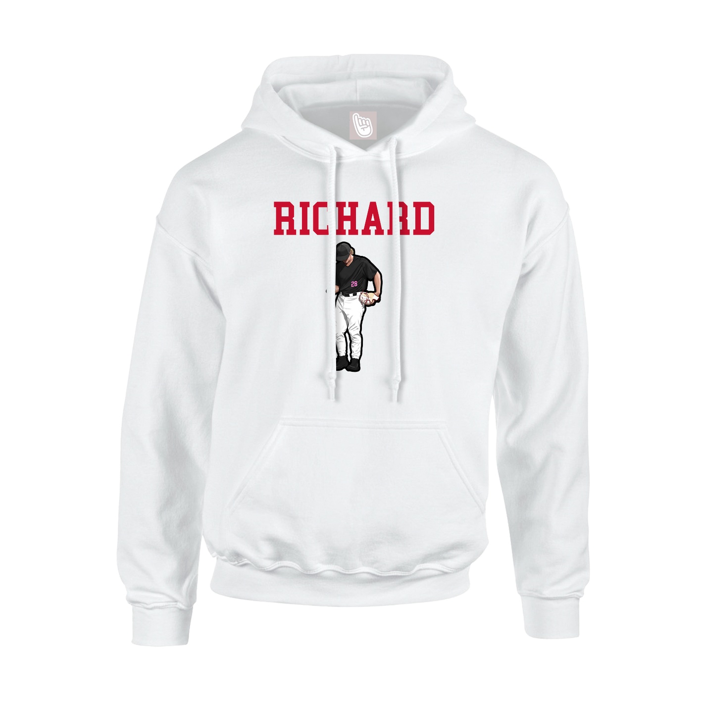 Youth Hoodie — Shirsey in White