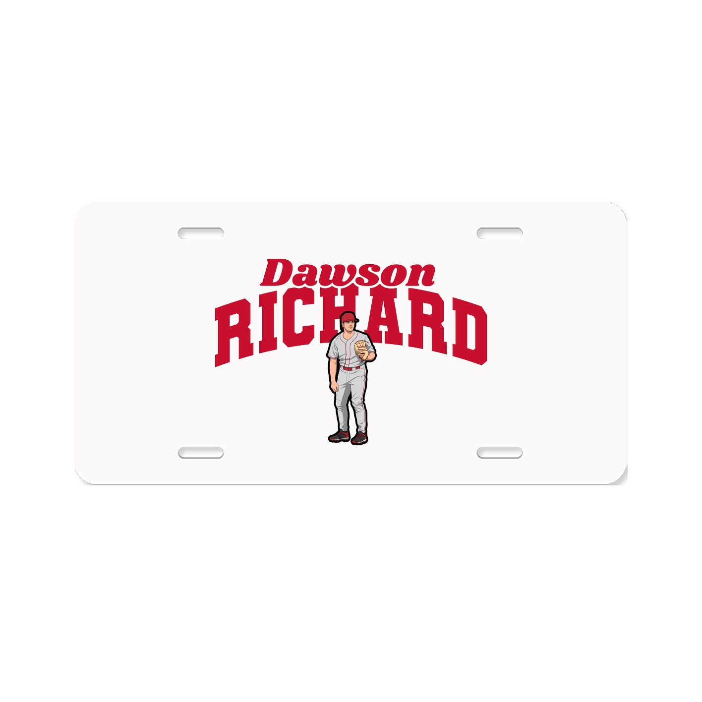 License Plate — Signature Arch in Classic