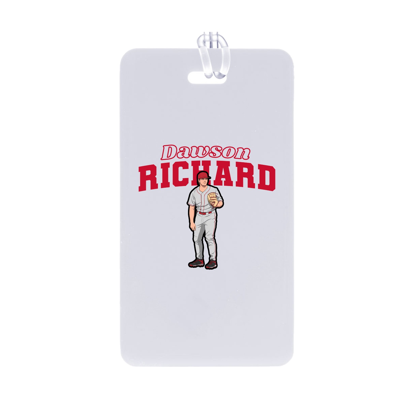 Bag Tag — Name Arch in Classic