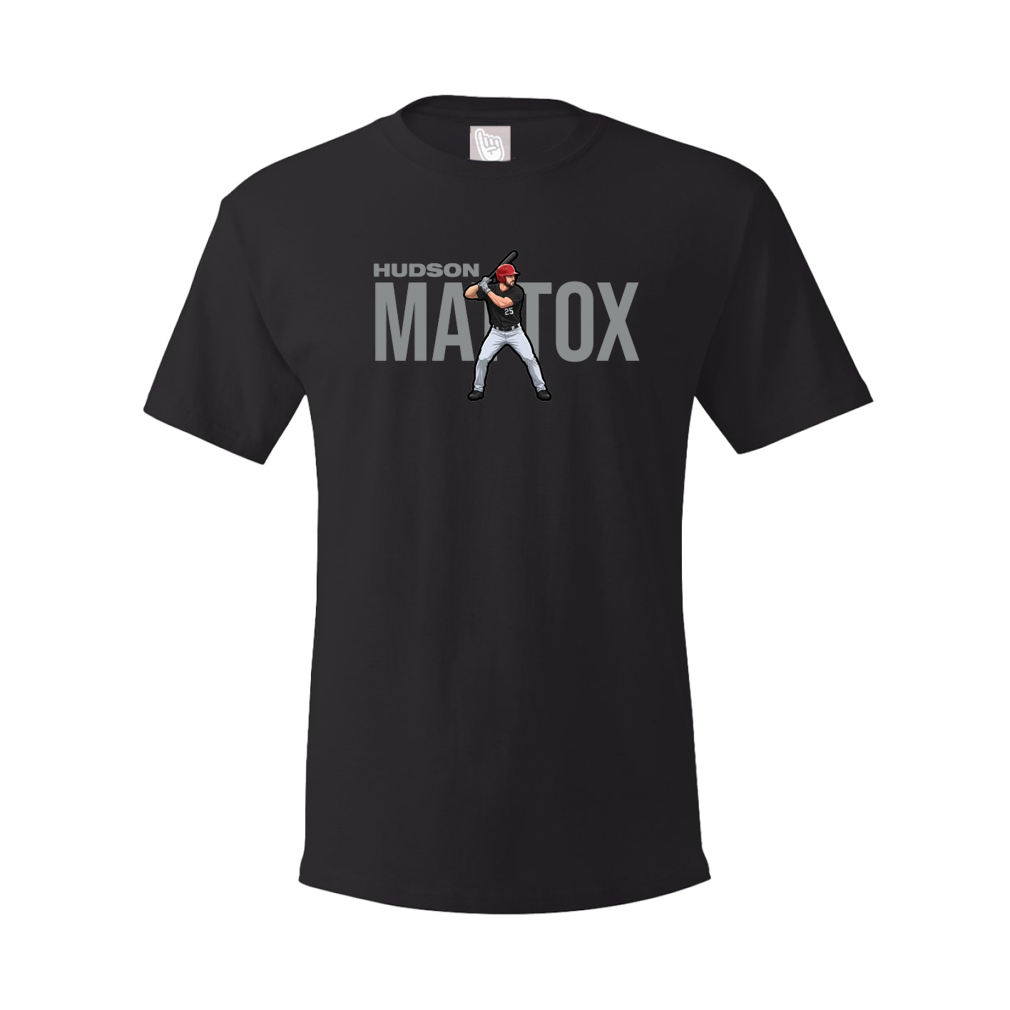 Tee — Player Name in Black