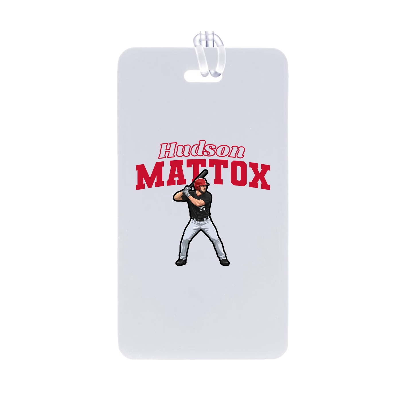 Bag Tag — Name Arch in Classic