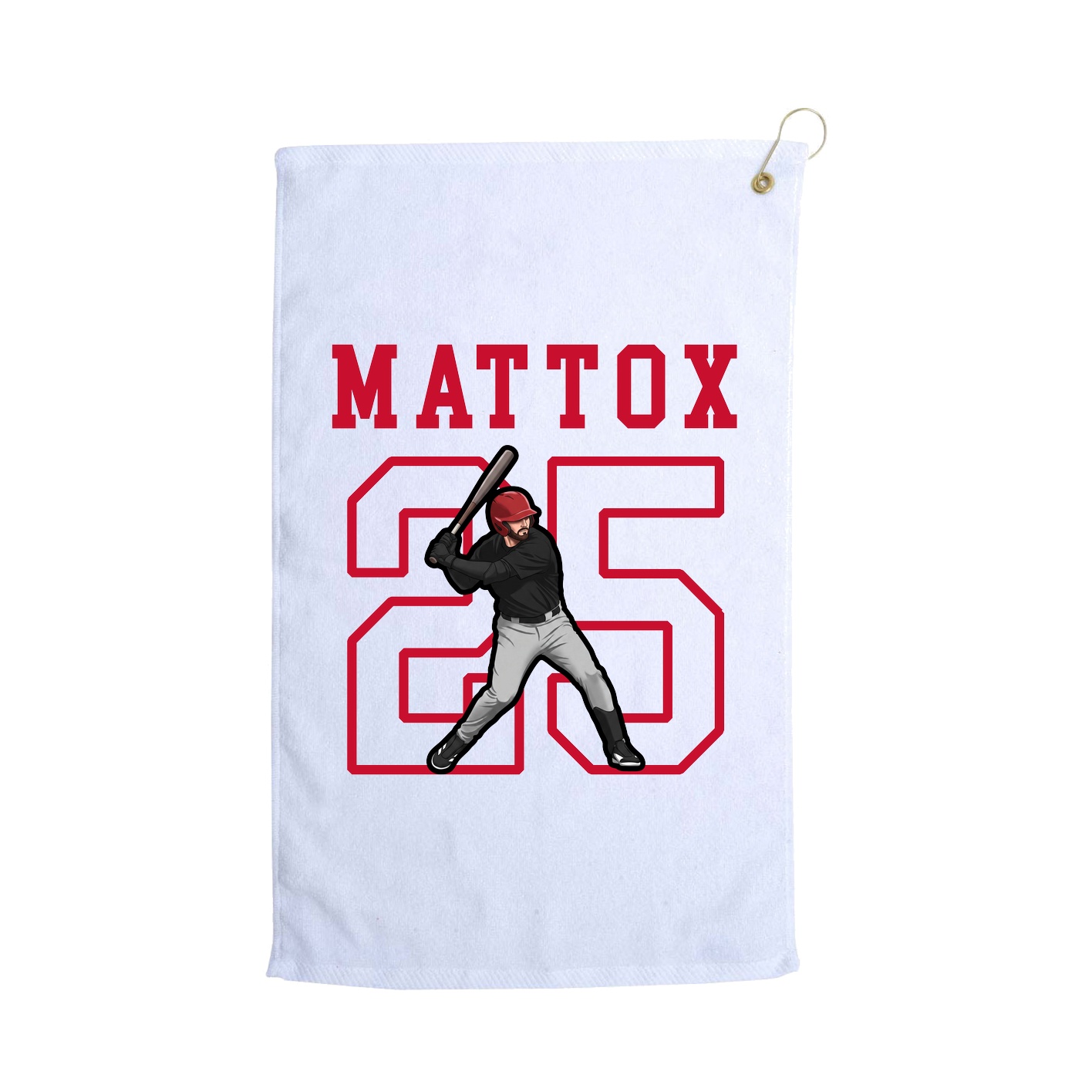 Golf Towel — Shirsey in White
