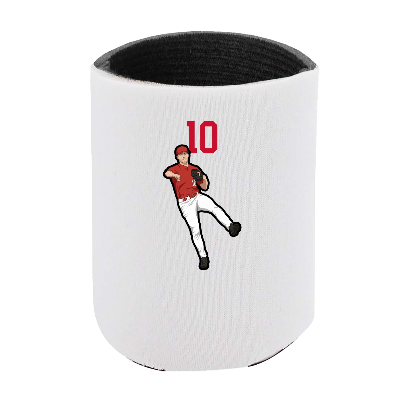 Can Holder — Number Top in White