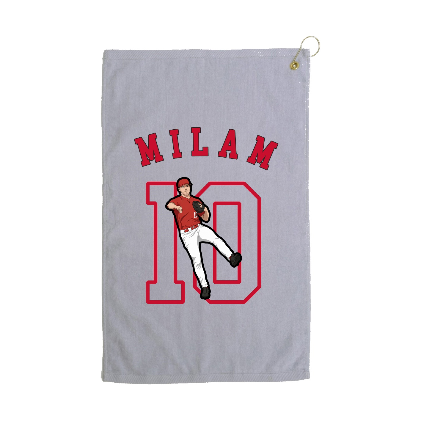 Golf Towel — Shirsey Arch in Grey