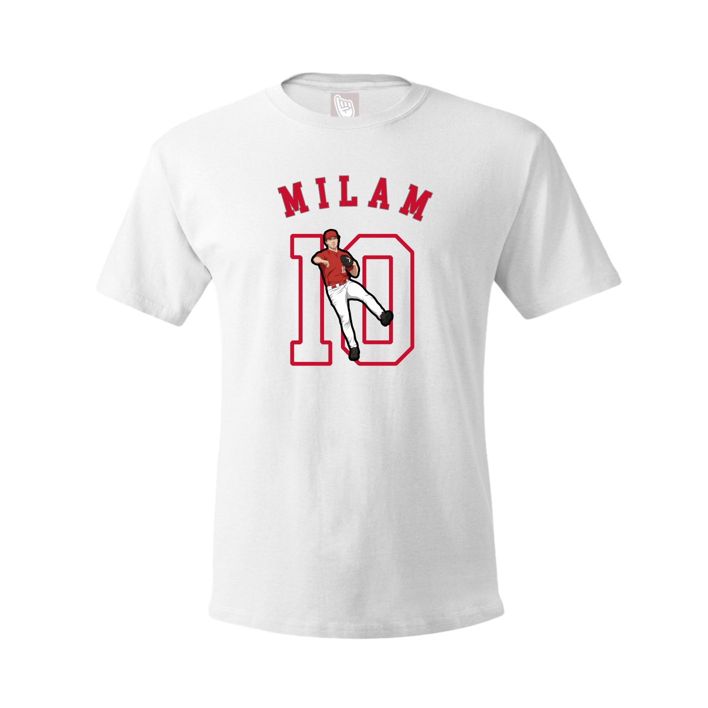 Tee — Shirsey Arch in White