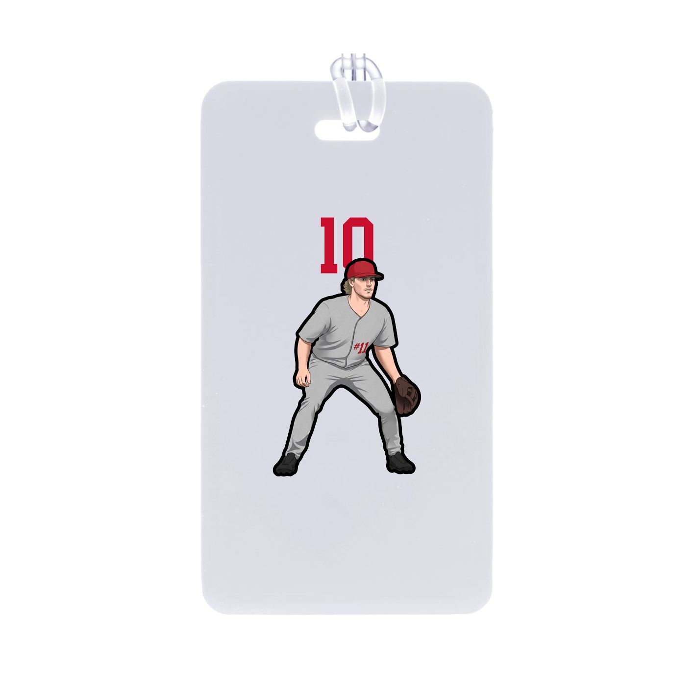 Bag Tag — Number Top in Classic