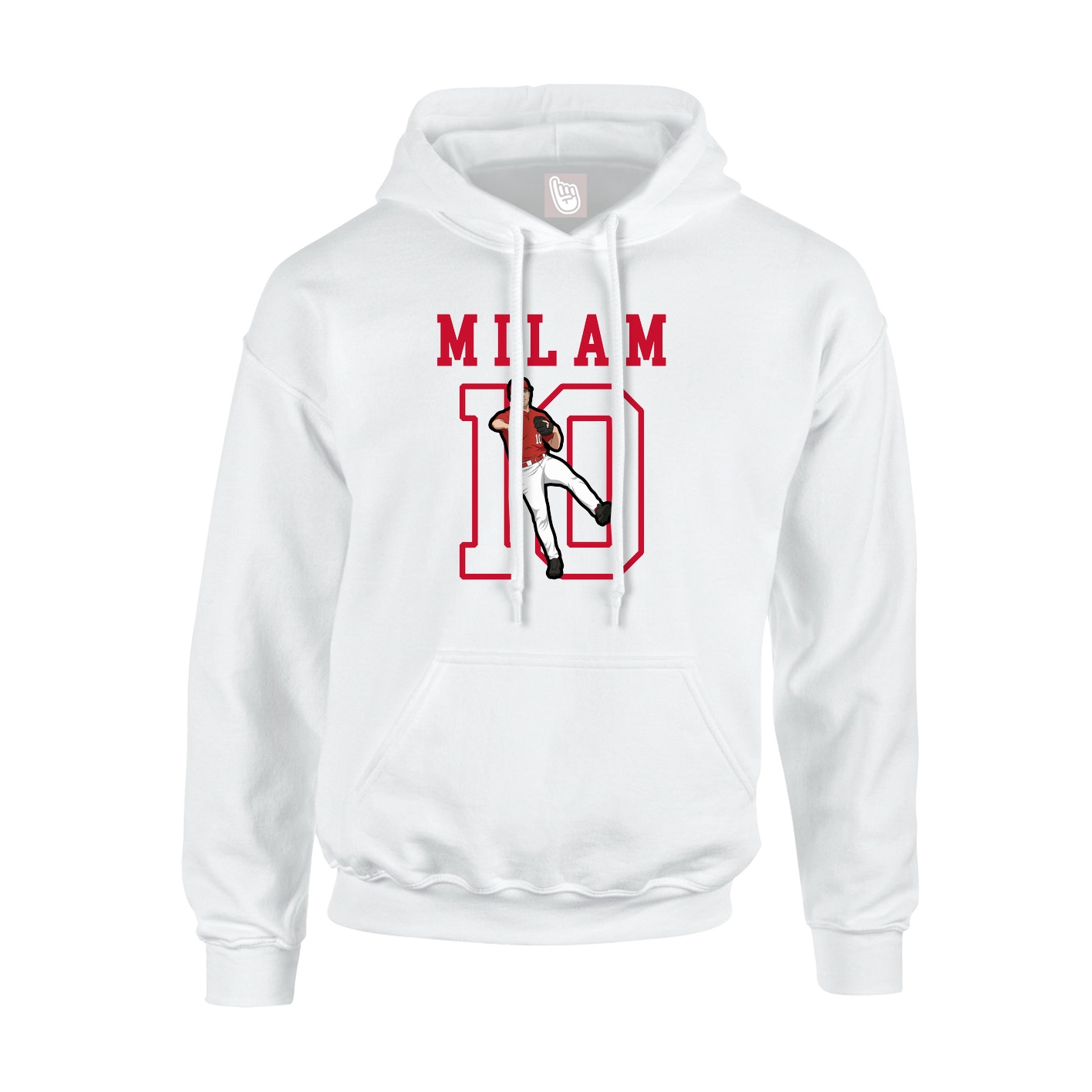 Youth Hoodie — Shirsey in White