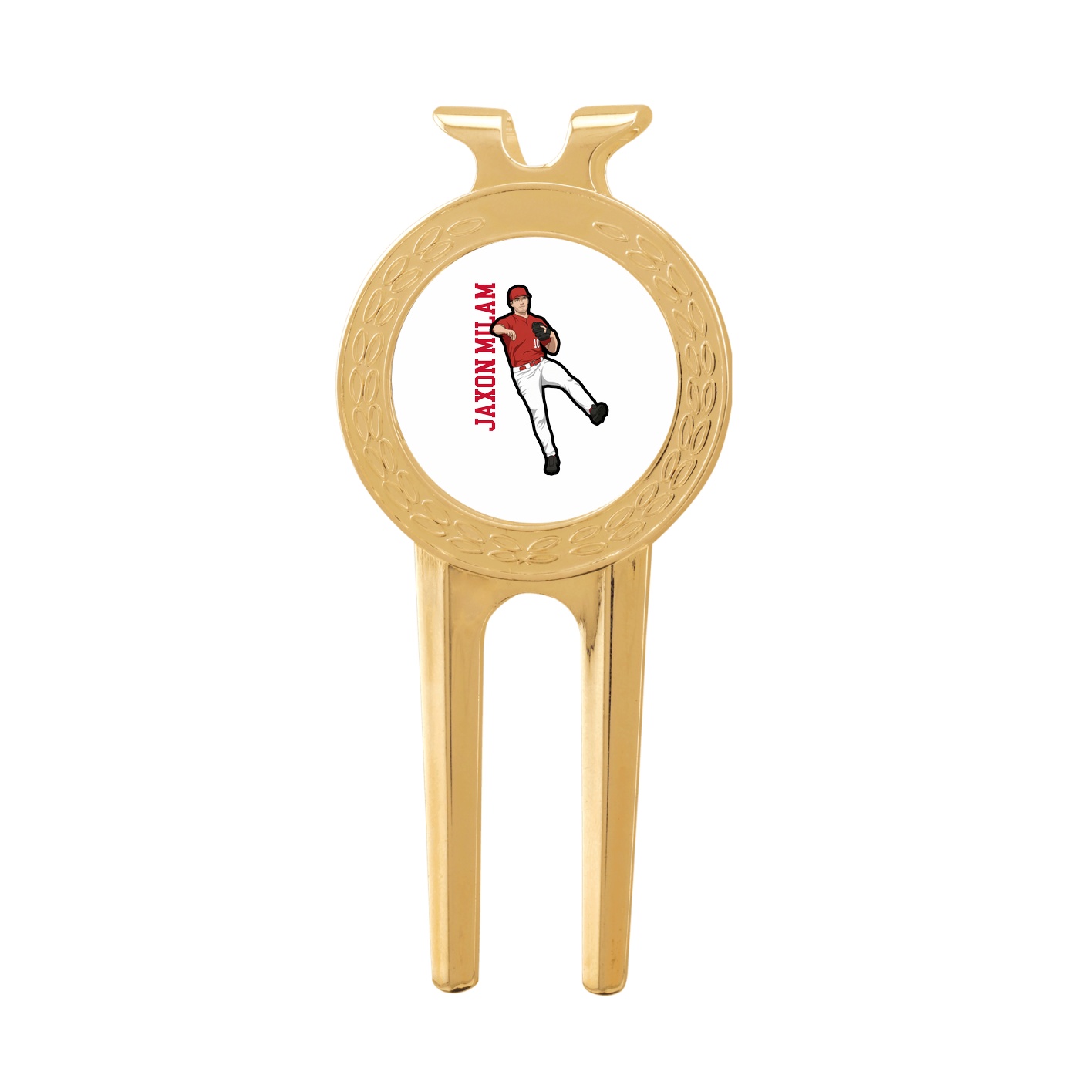 Divot Tool with Ball Marker — Name Vertical in Classic