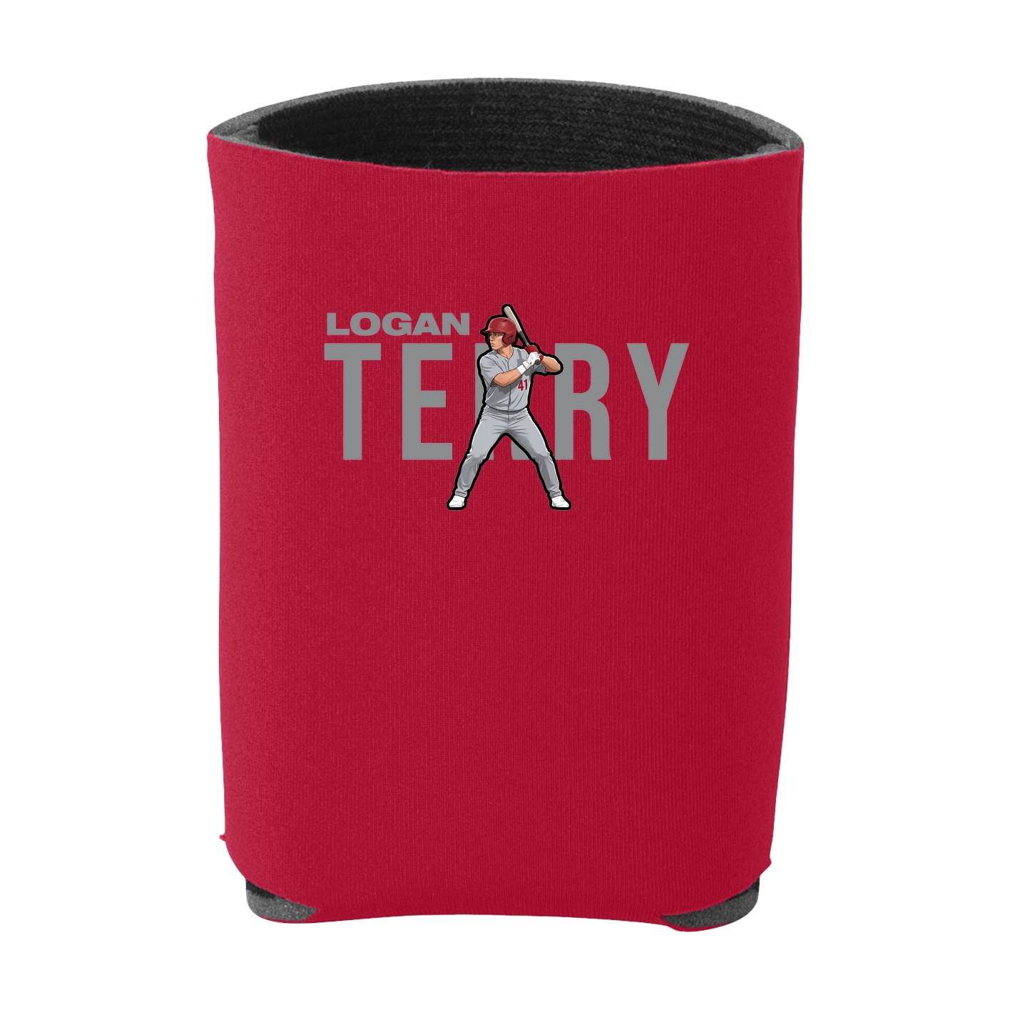 Can Holder — Player Name in Red