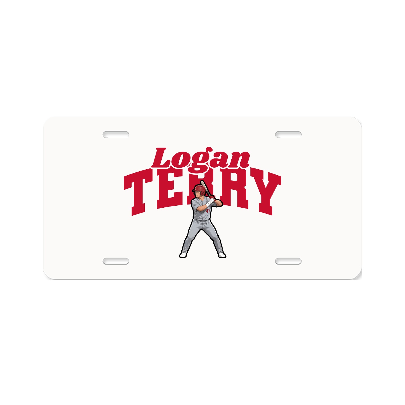 License Plate — Signature Arch in Classic